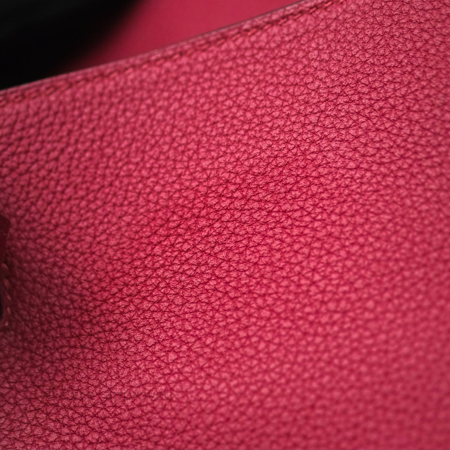 Hermès Kelly 32 Retourne Rouge Grenat K1 Togo Gold Hardware