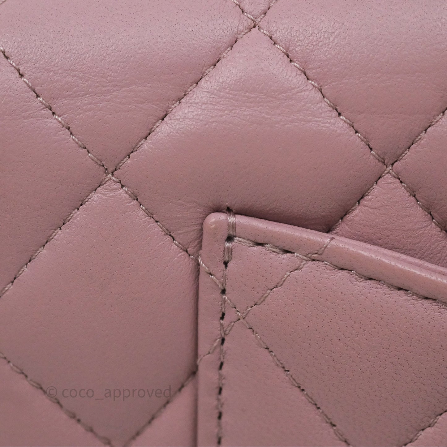 Chanel Top Handle Mini Rectangular Flap Lilac Pink Lambskin Gold Hardware