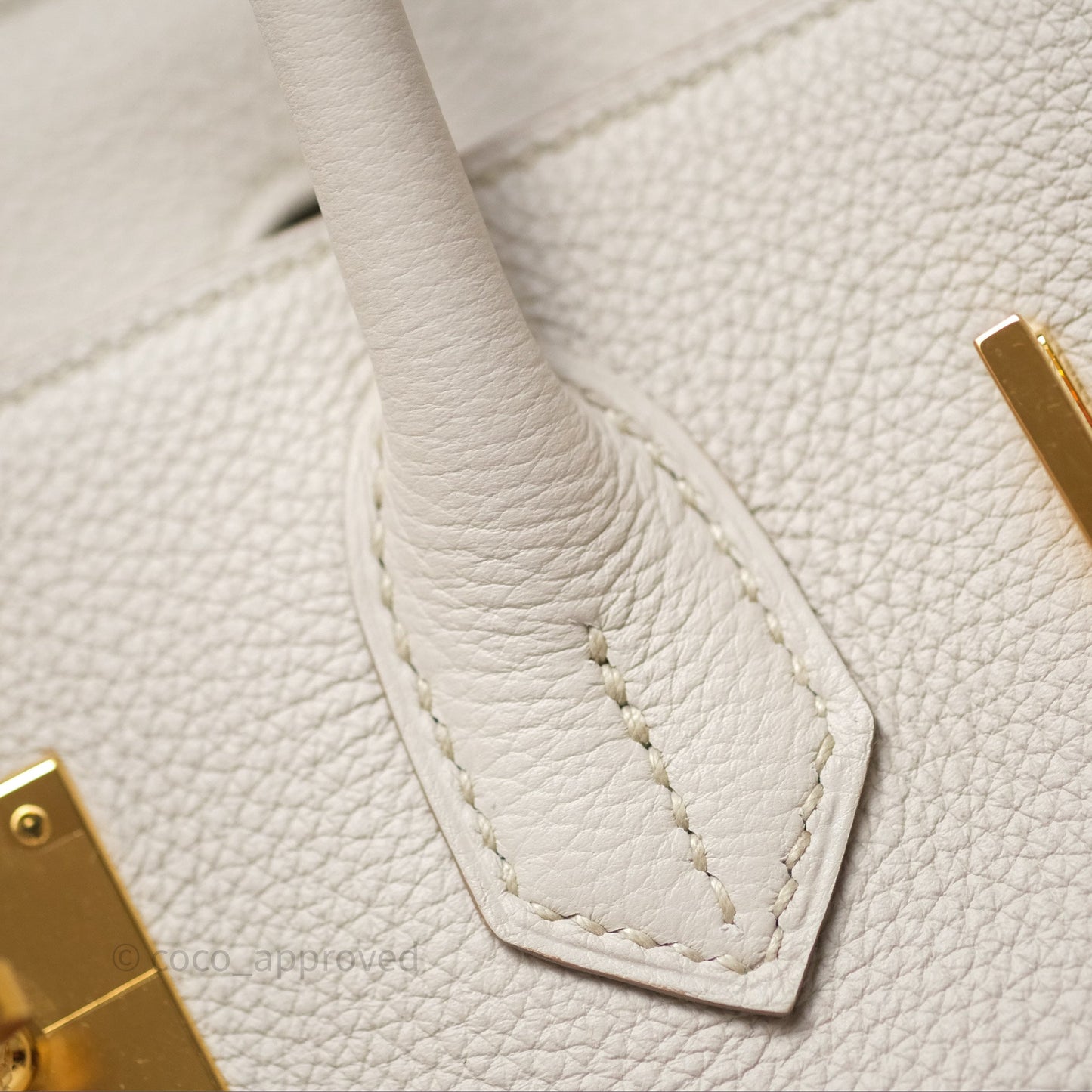 Hermès Birkin 30 Retourne Beton 8L Togo Gold Hardware