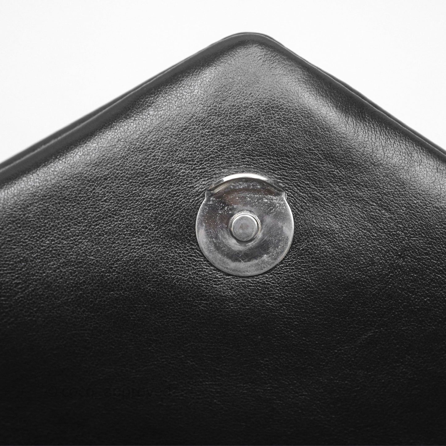 Saint Laurent Loulou Small Flap Bag Black Silver Hardware