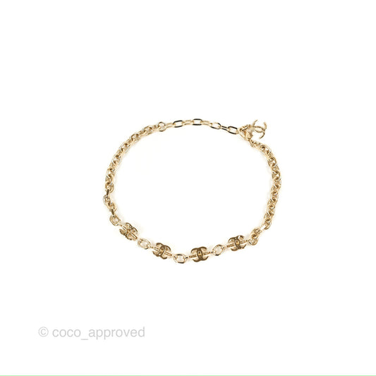 Chanel CC Chain Choker Gold Tone 22K
