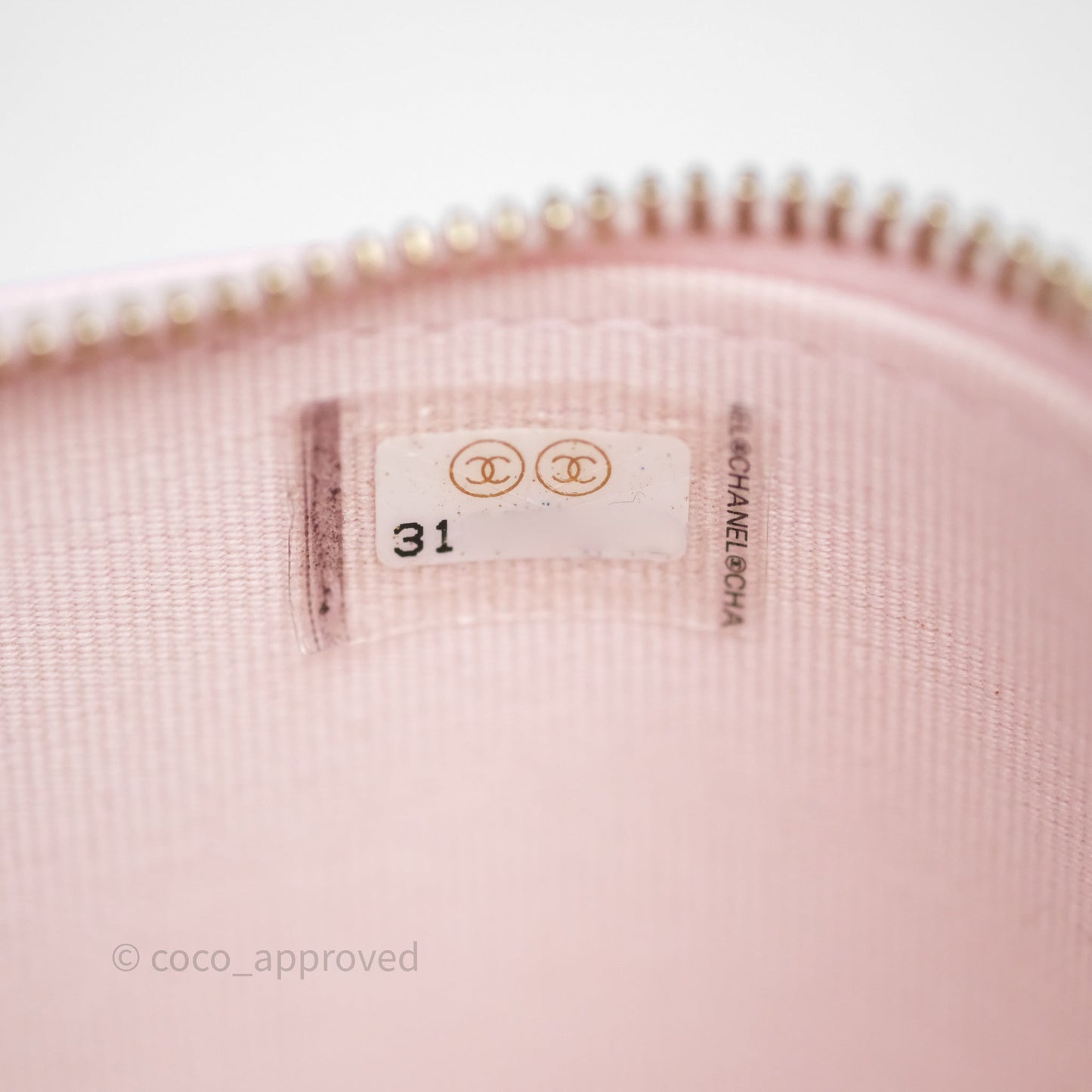 Chanel Mini Top Handle Vanity With Chain Pink Lambskin Gold Hardware
