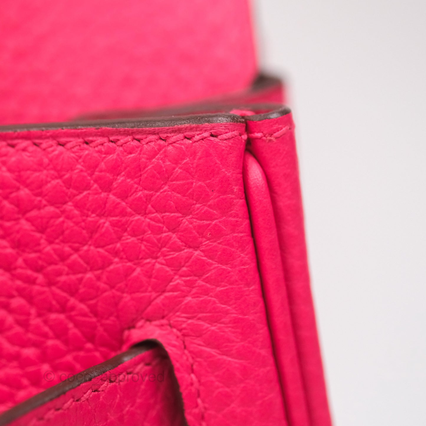 Hermès Birkin 30 Retourne I6 Rose Extrême Clemence Gold Hardware
