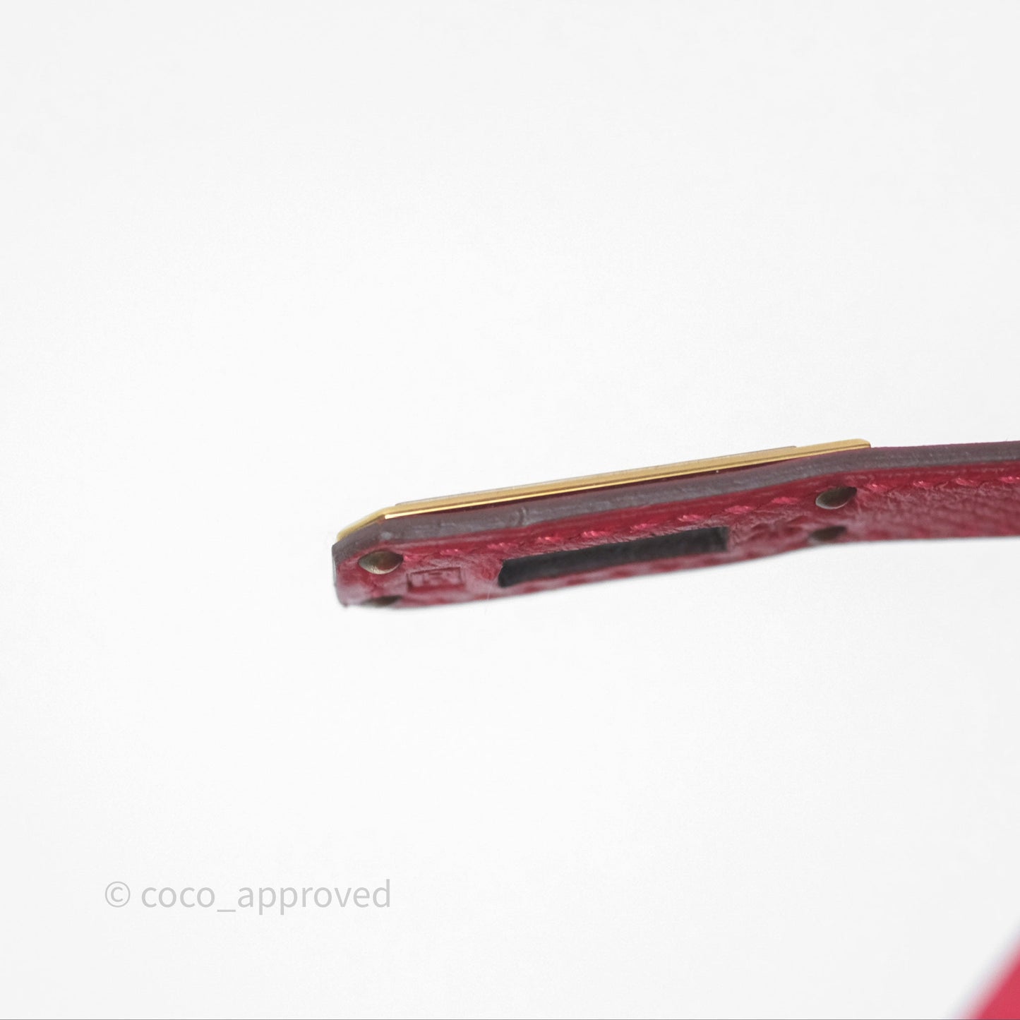 Hermès Sellier Kelly 25 Rouge Casaque Q5 Epsom Gold Hardware