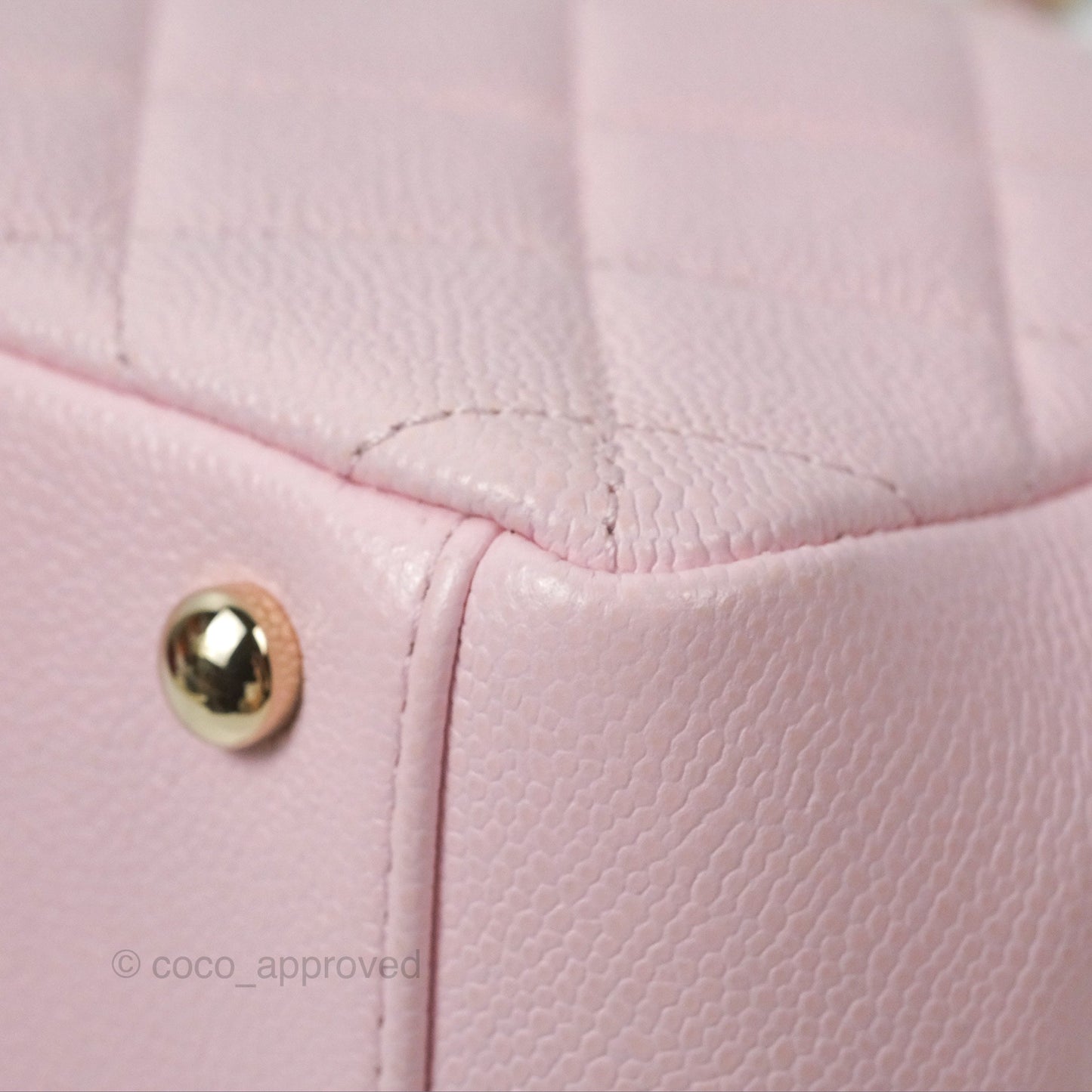 Chanel Quilted Small Business Affinity Flap Pink Caviar Gold Hardware