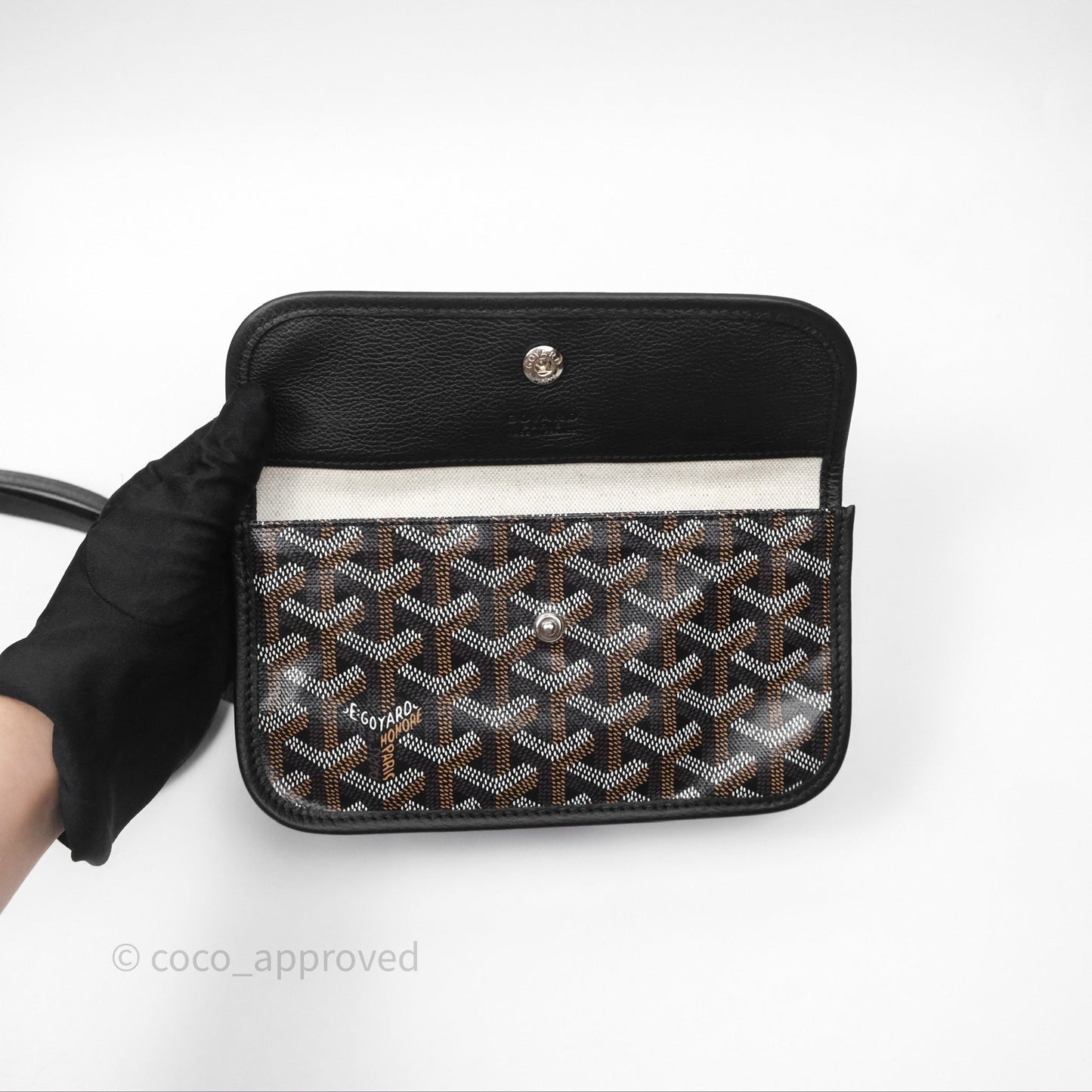 Goyard Saint Louis Tote Bag PM⁣⁣⁣⁣⁣⁣⁣⁣⁣⁣⁣⁣⁣⁣⁣⁣⁣⁣⁣⁣ Black Noir Canvas