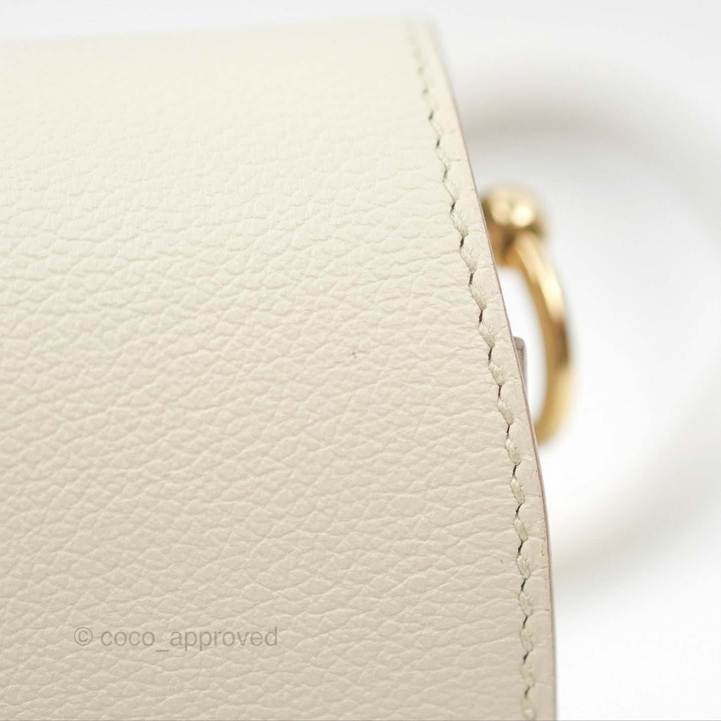 Hermès Roulis Mini 18 Beton Evercolor Permabrass Hardware