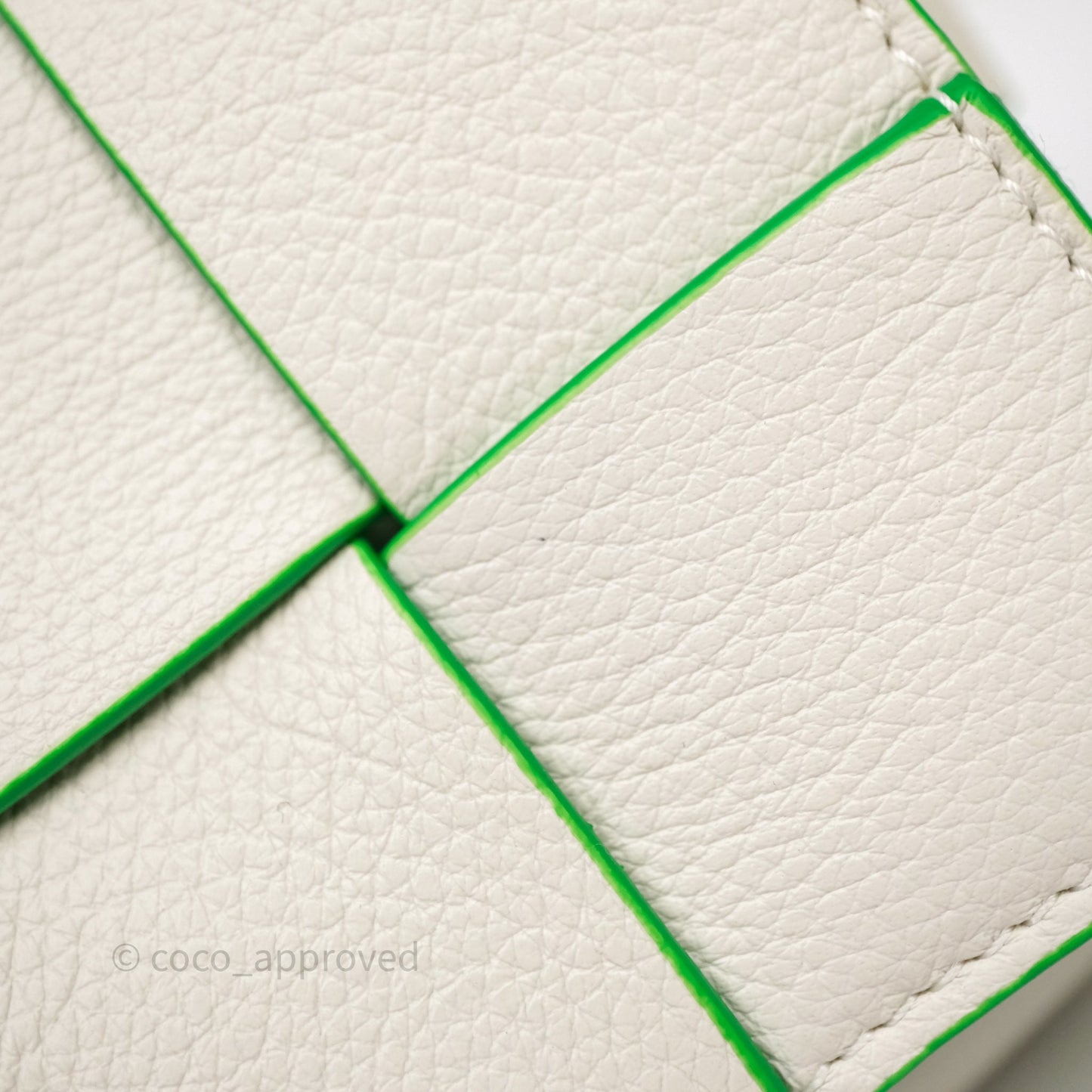 Bottega Veneta Cassette Mini Bag White/ Parakeet
