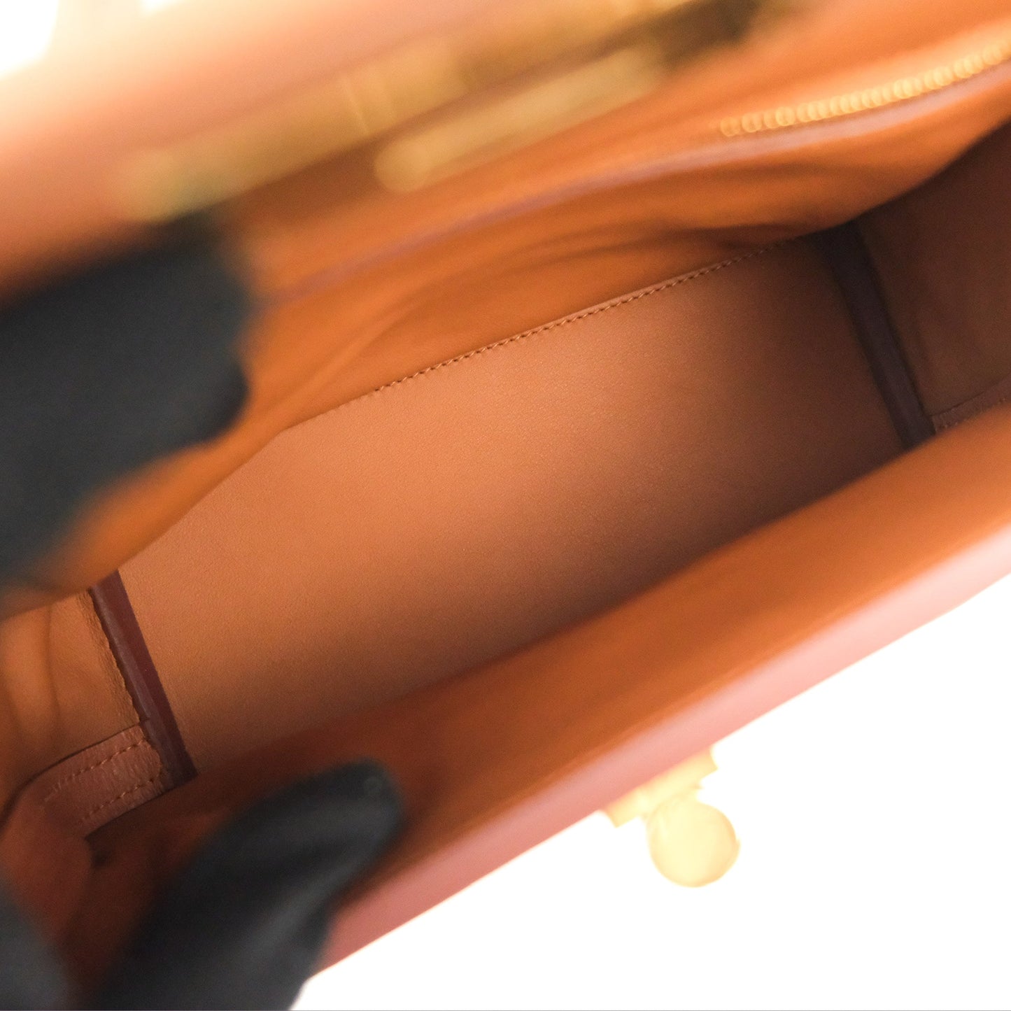 Hermès 24/24 21 Mini Gold Evercolor/Swift Gold Hardware