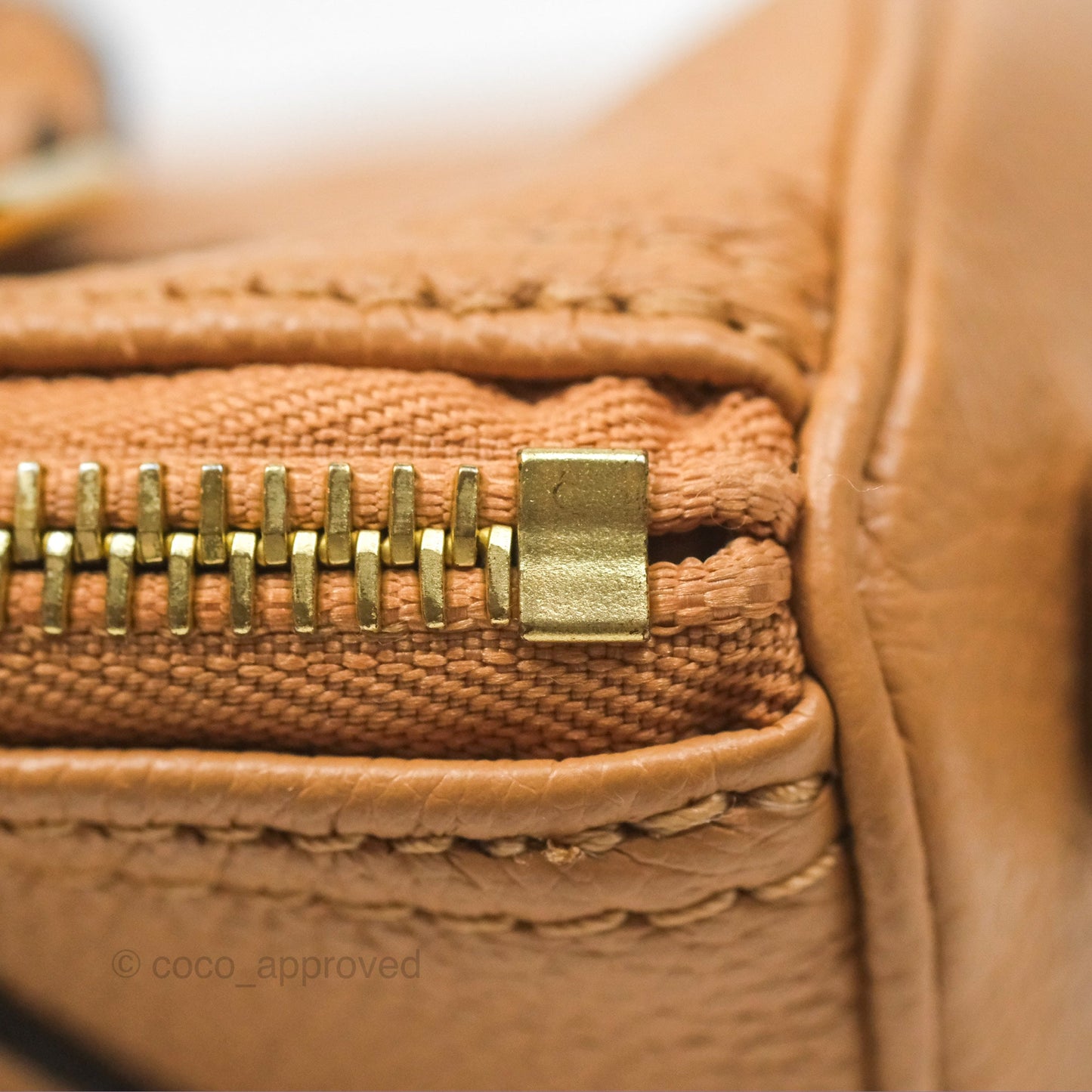 Louis Vuitton Nano Speedy Monogram Arizona Creme