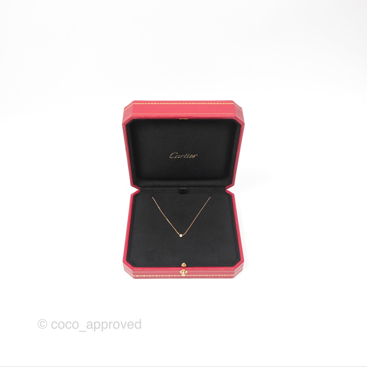 Cartier d'Amour Necklace XS Diamond Rose Gold