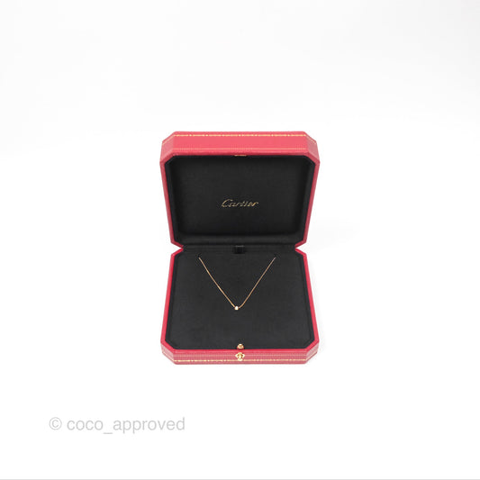 Cartier d'Amour Necklace XS Diamond Rose Gold
