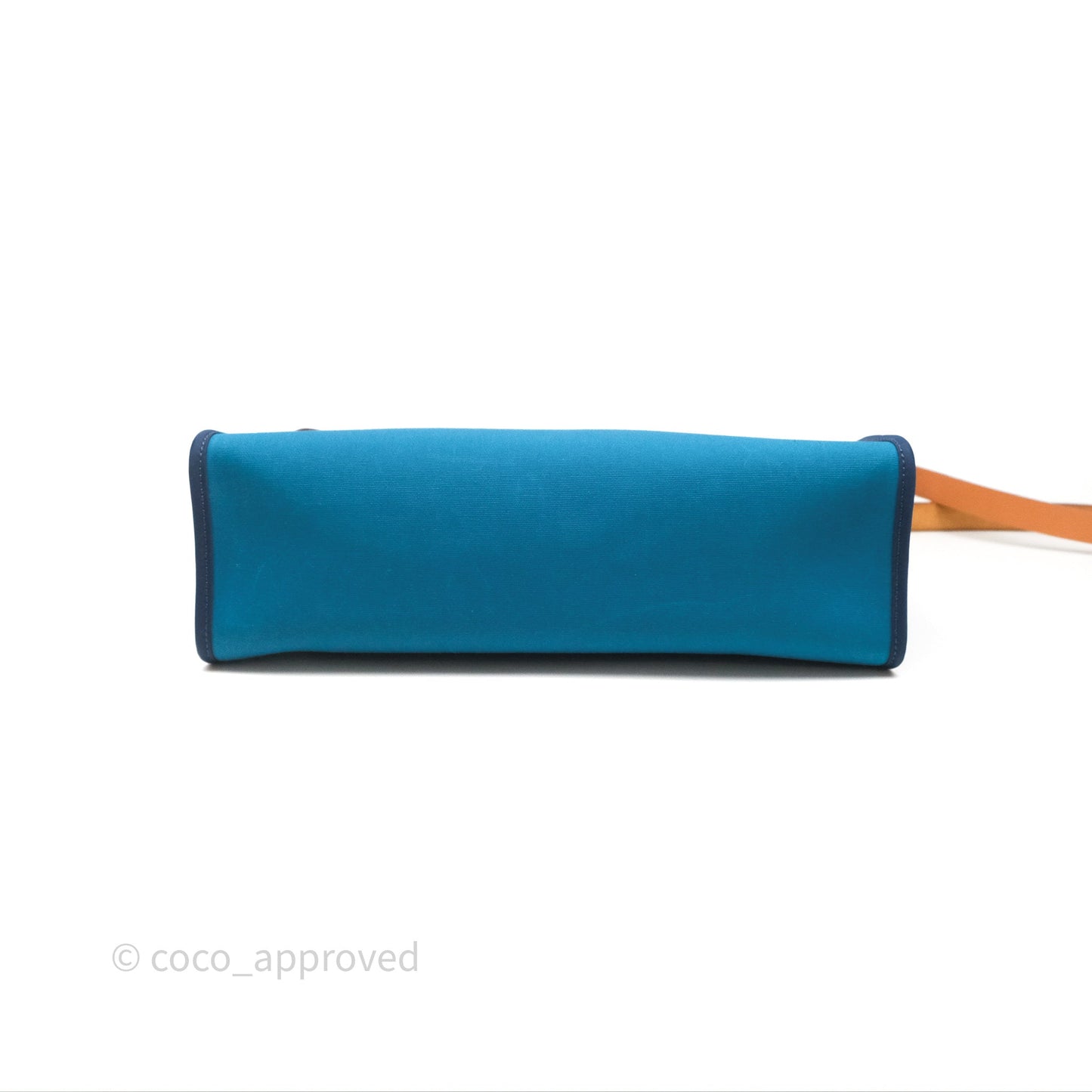 Hermès Herbag Zip 31 Vache Hunter Bleu Izmir 7W/ Bleu de Malte 7L Palladium Hardware