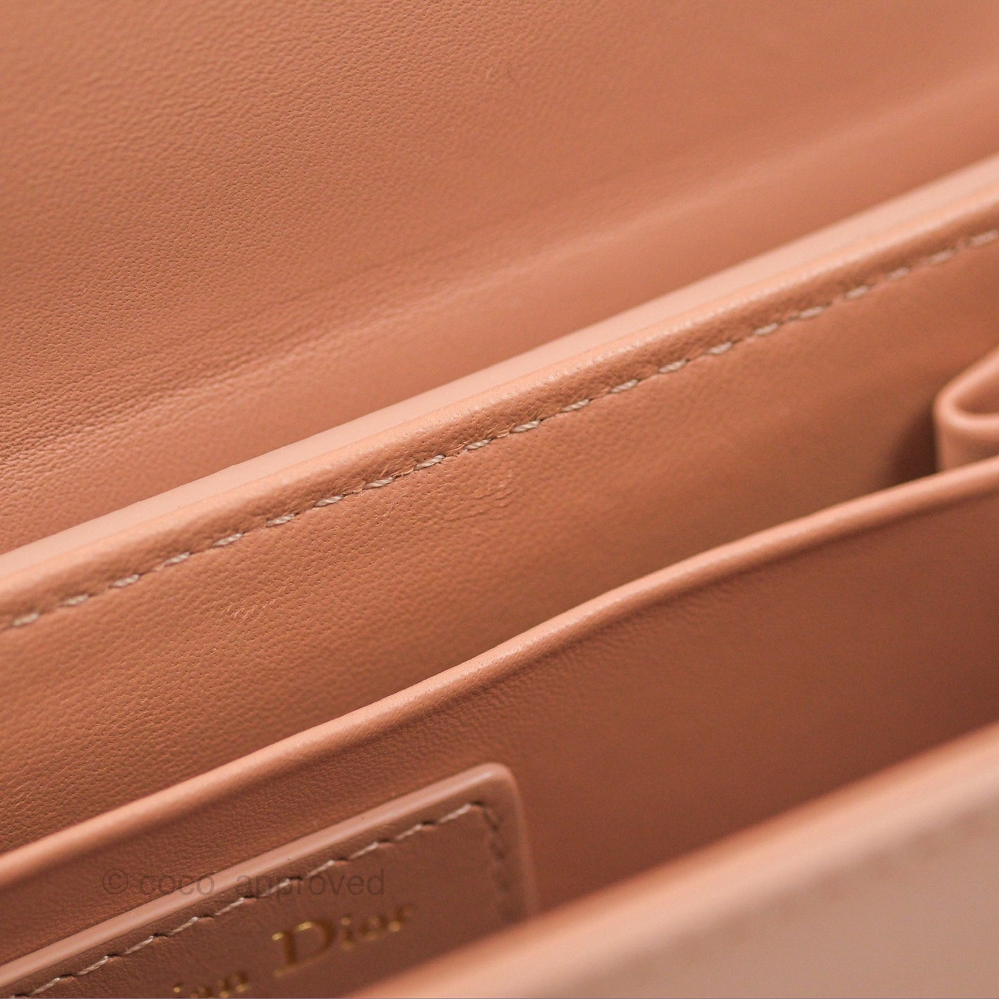 Christian Dior 30 Montaigne Rose Des Vents Calfskin Box Bag