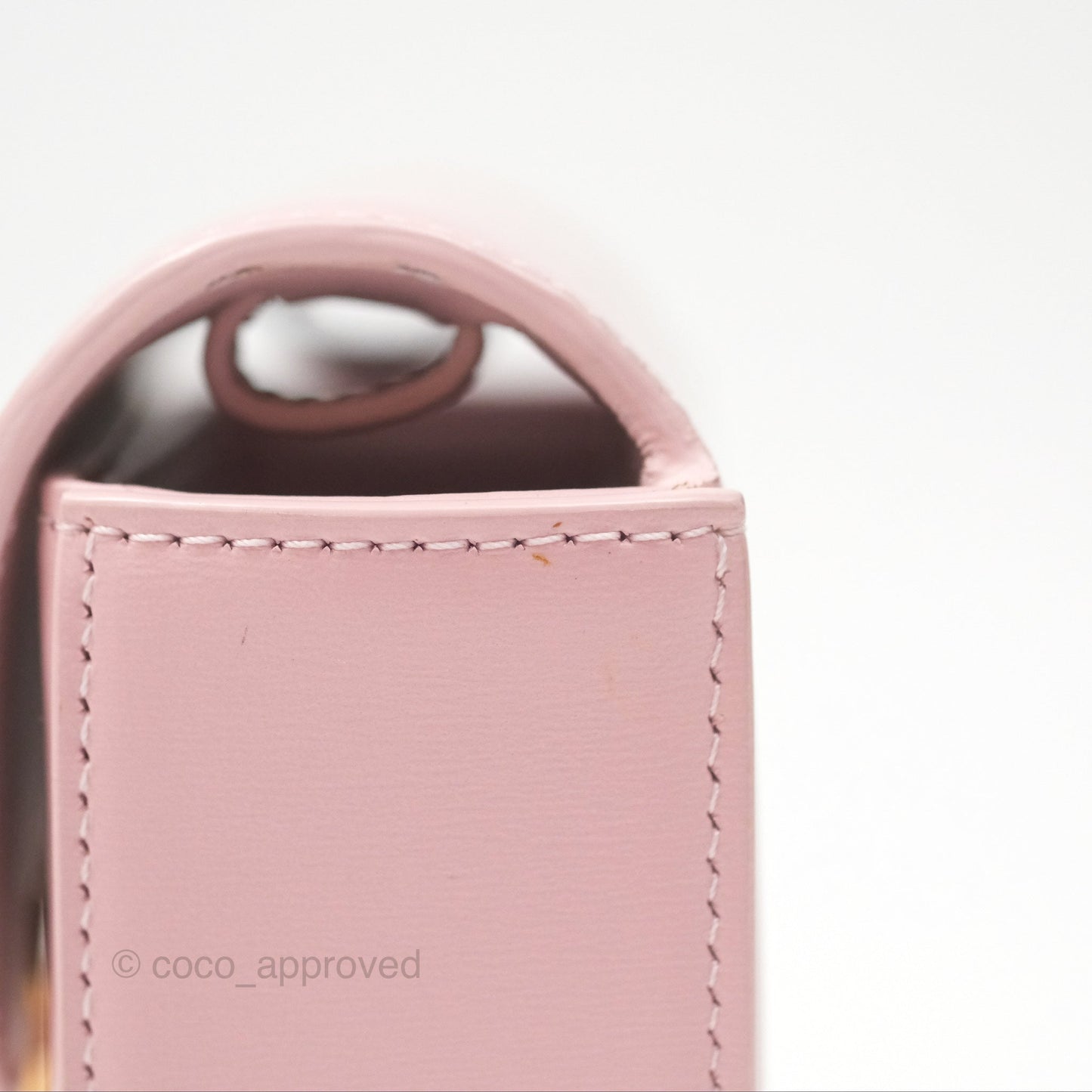Celine Mini Triomphe Shiny Calfskin Pink