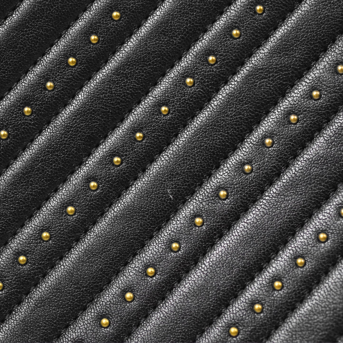 Chanel Large O Case Chevron Studded Black Calfskin Reissue Ruthenium Hardware
