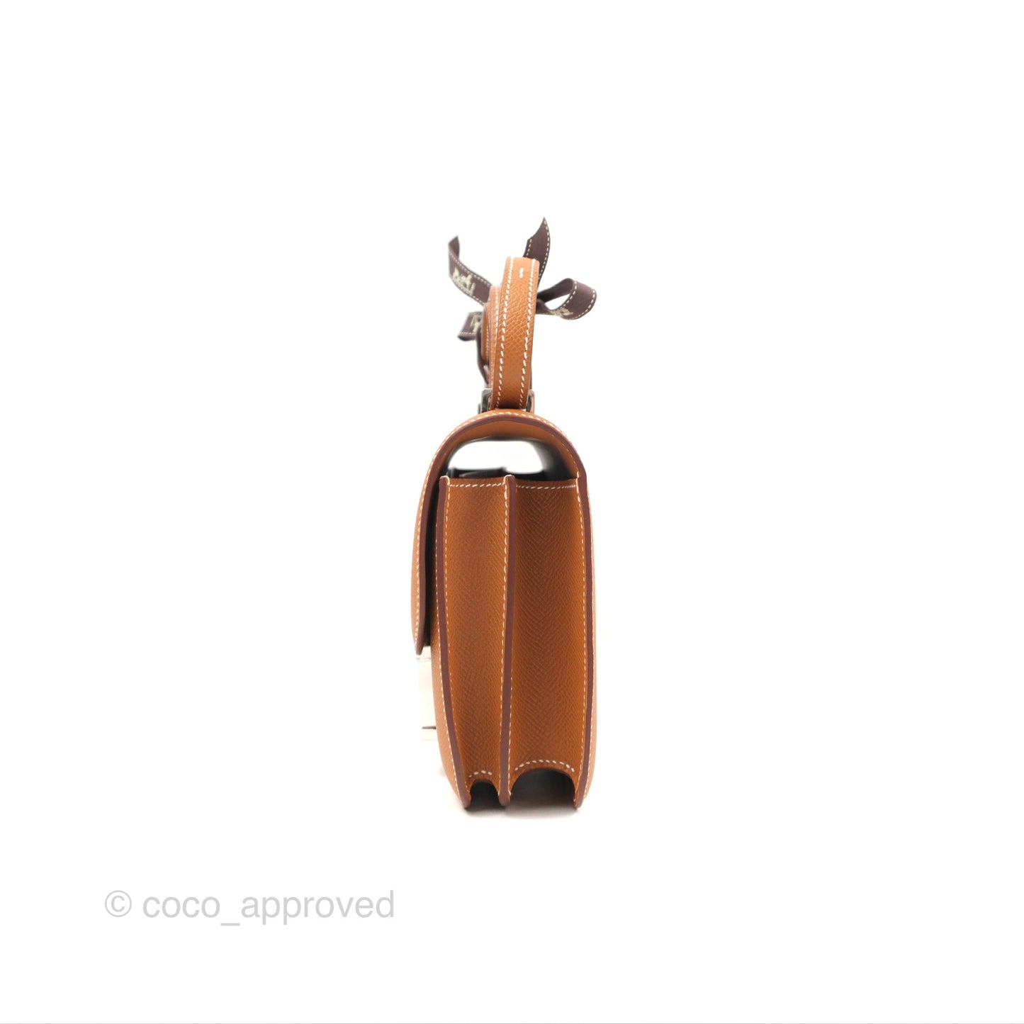 Hermès Constance Mini 18 with Mirror Gold Epsom Palladium Hardware