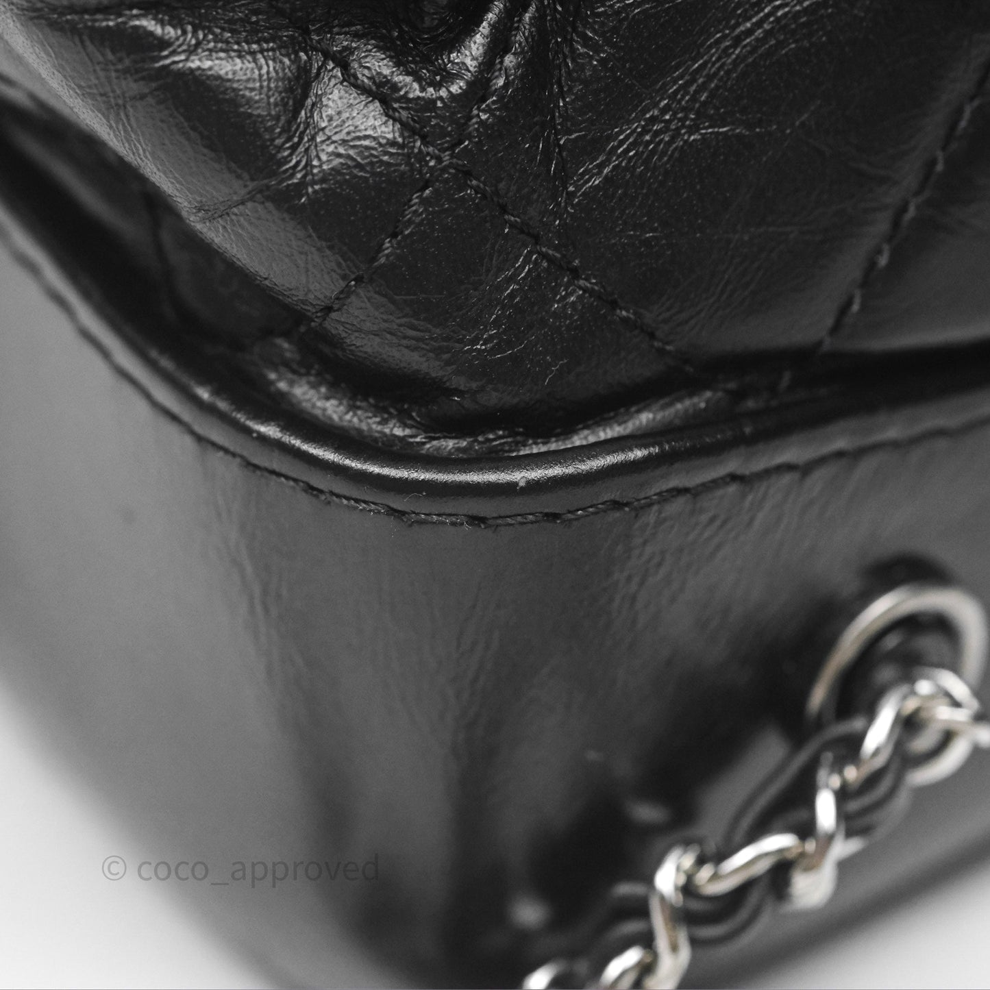 Chanel Small Gabrielle Backpack Black Aged Calfskin