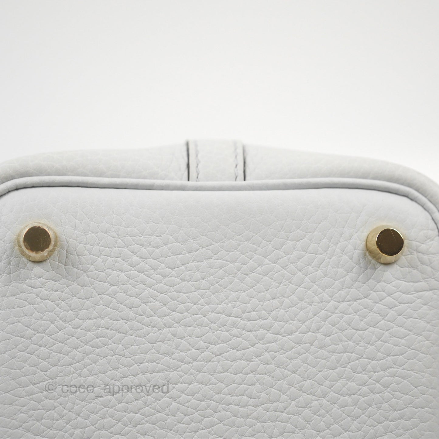 Hermès Picotin 18 Blue Pale Clemence Gold Hardware