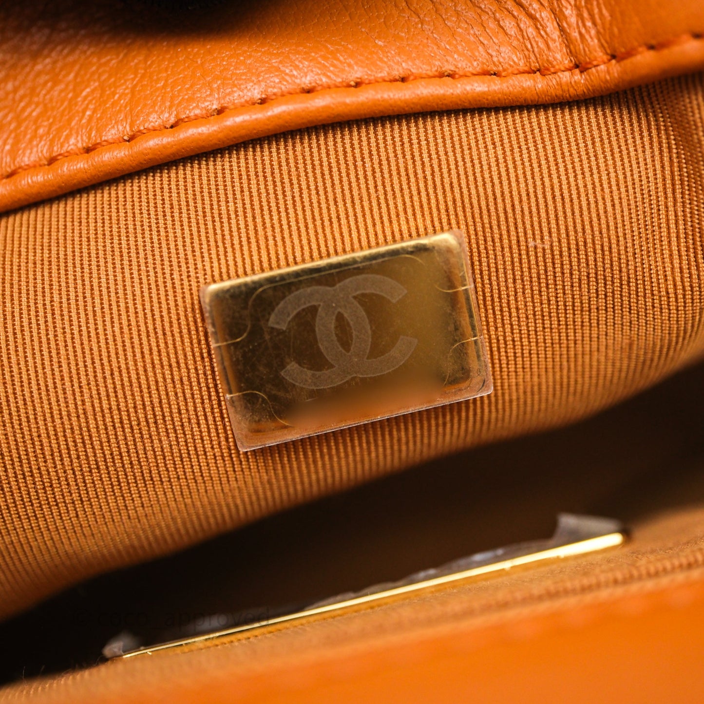 Chanel 19 Small Caramel Mixed Hardware