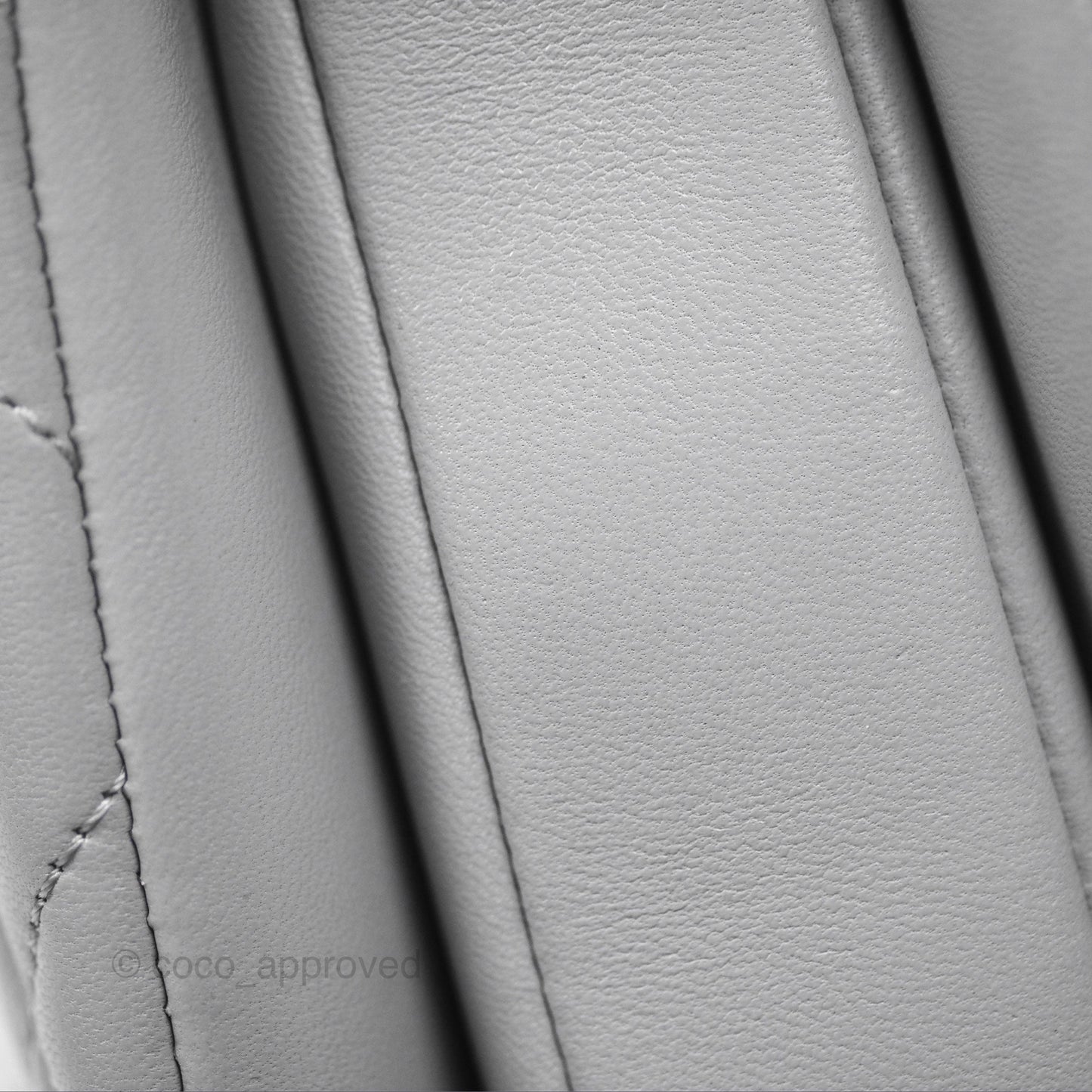 Chanel Small Trendy CC Grey Lambskin Gold Hardware