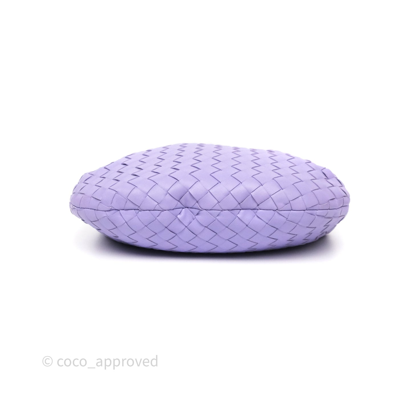 Bottega Veneta Teen Jodie Purple Intrecciato Lambskin