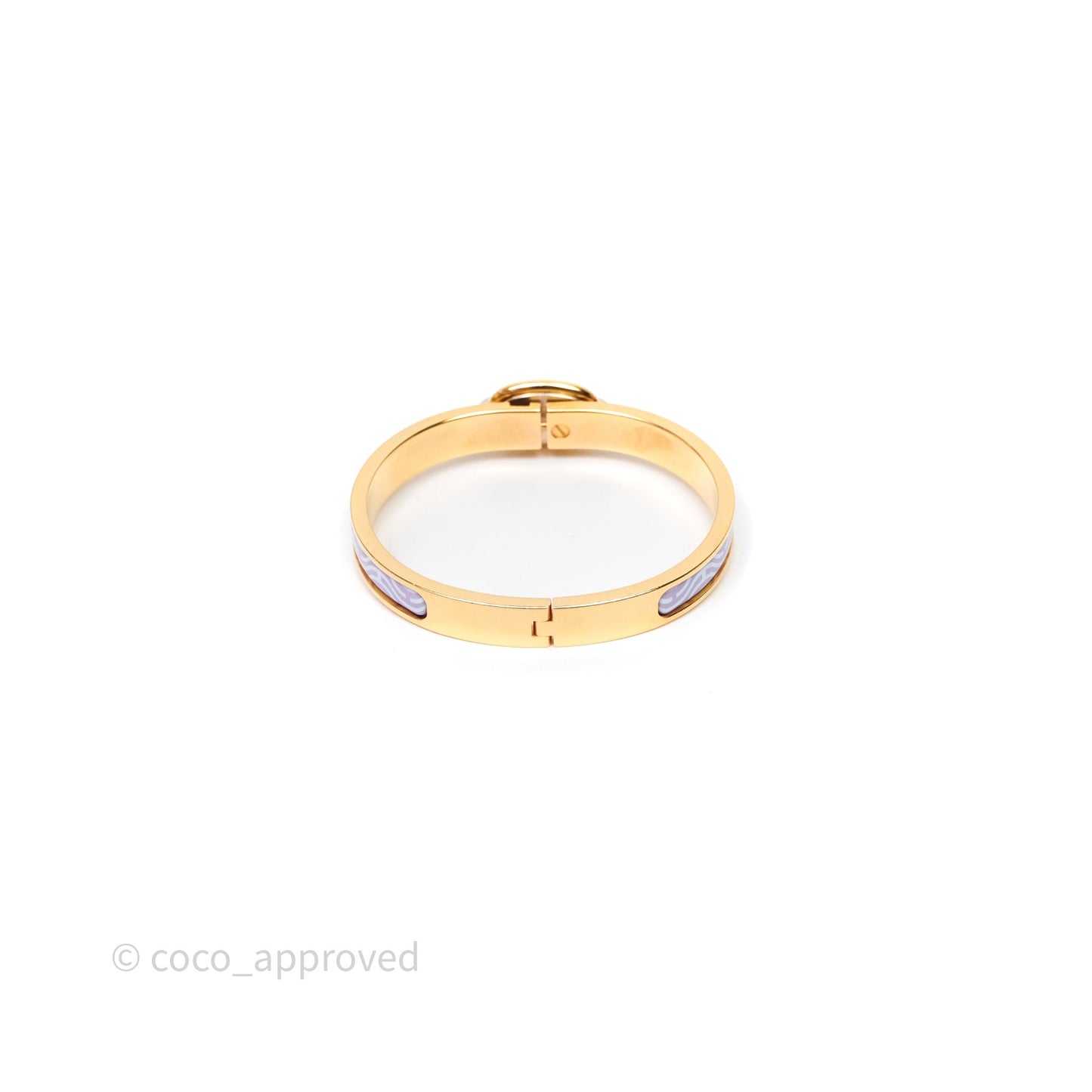 Hermes Mini Clic Chaine d'Ancre Bracelet Hypno Rose Gold