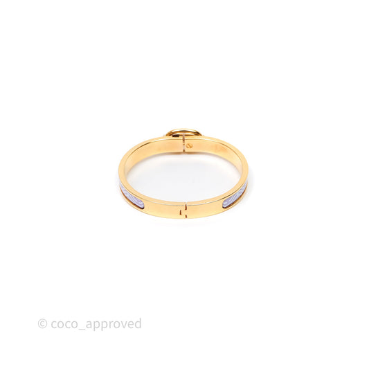 Hermes Mini Clic Chaine d'Ancre Bracelet Hypno Rose Gold