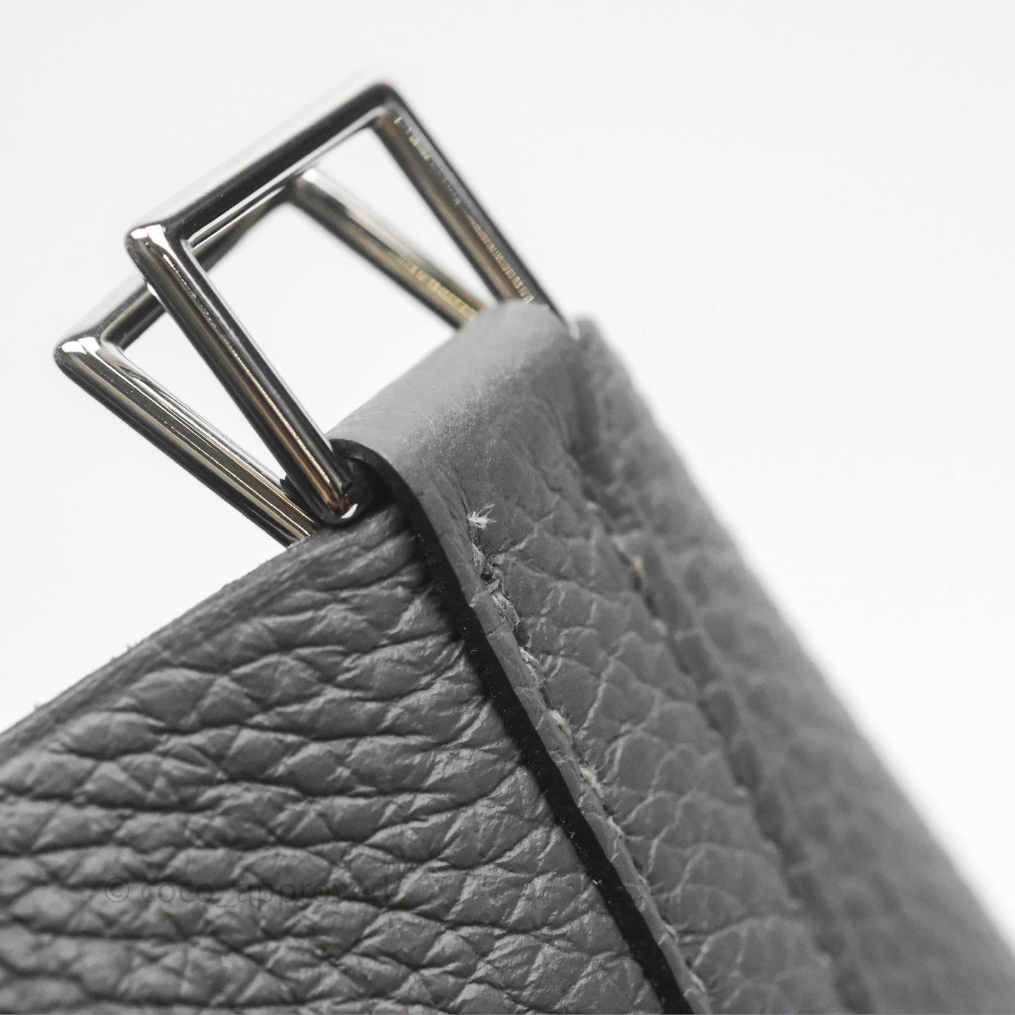 Hermès Picotin 18 Etain 8F Clemence Palladium Hardware