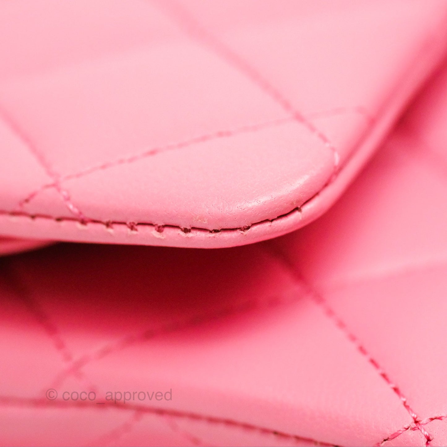 Chanel Small Classic Quilted Flap Pink Lambskin Gold Hardware