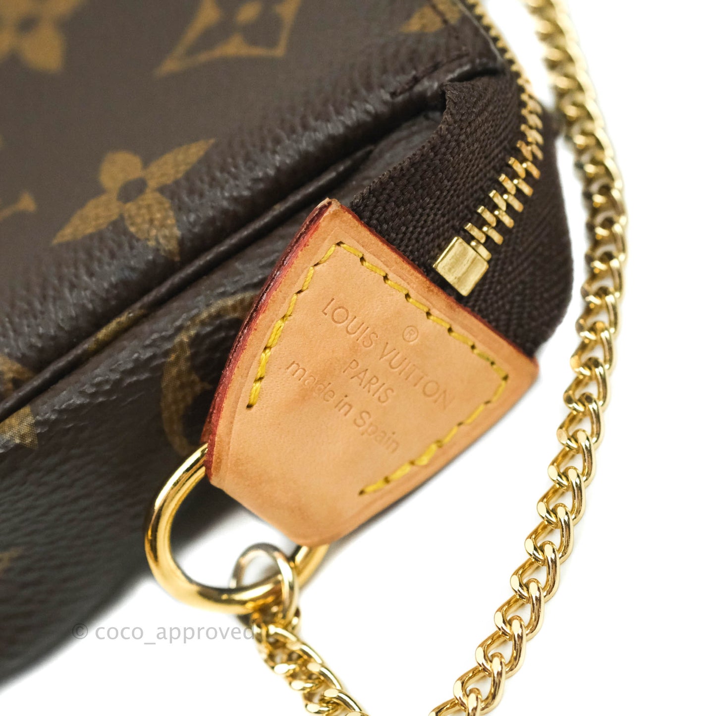 Louis Vuitton Monogram Canvas Mini Pochette Accessories