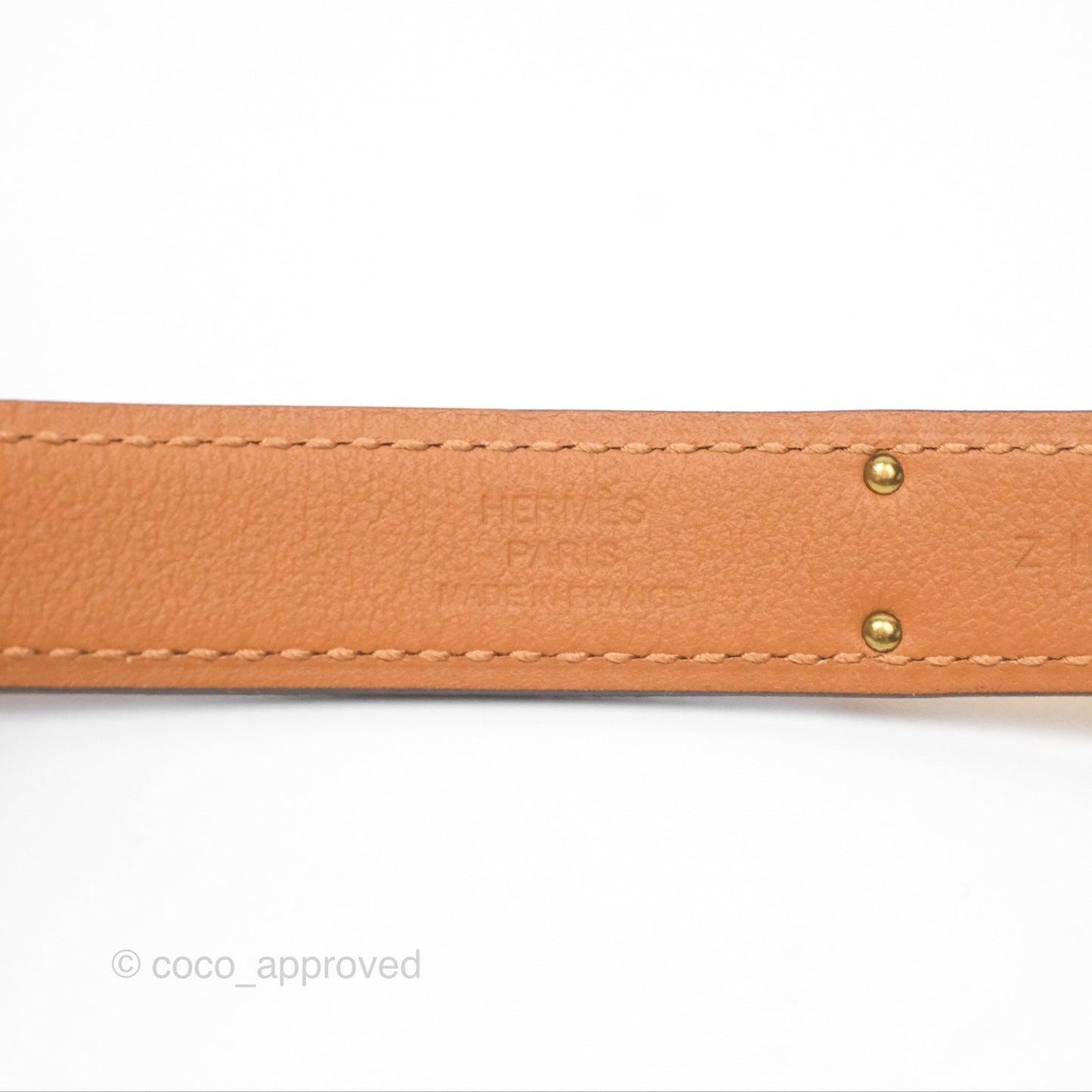 Hermès Kelly Buckle Belt Gold Epsom Gold Hardware
