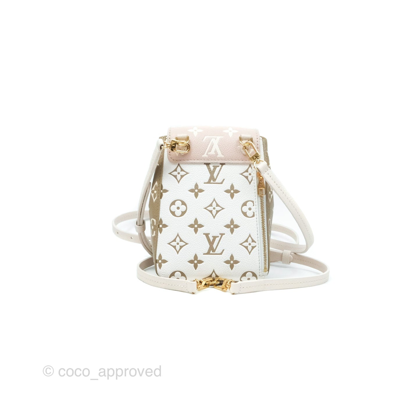 Louis Vuitton Monogram Spring in the City Tiny Backpack Khaki Green/ Beige/ Cream
