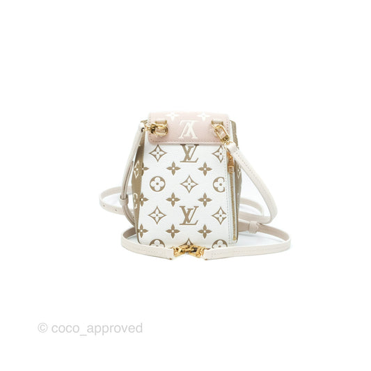 Louis Vuitton Monogram Spring in the City Tiny Backpack Khaki Green/ Beige/ Cream