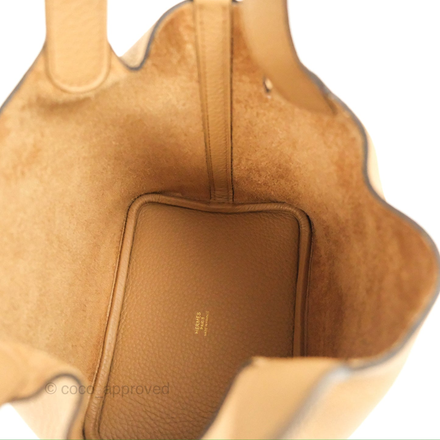 Hermès Picotin Lock 18 Chai 0M Taurillon Clemence Gold Hardware With Twilly