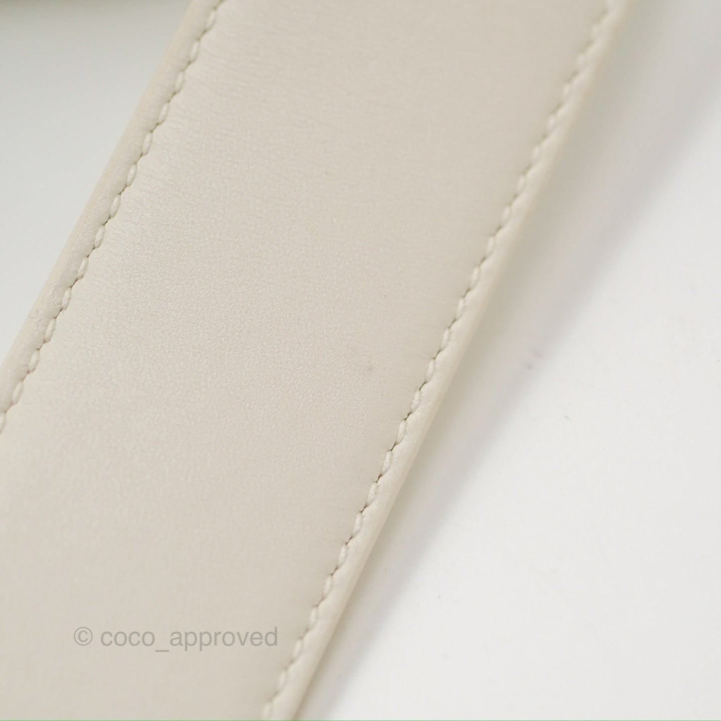 Christian Dior My ABCDior Lady Dior White Cannage Lambskin Gold Hardware