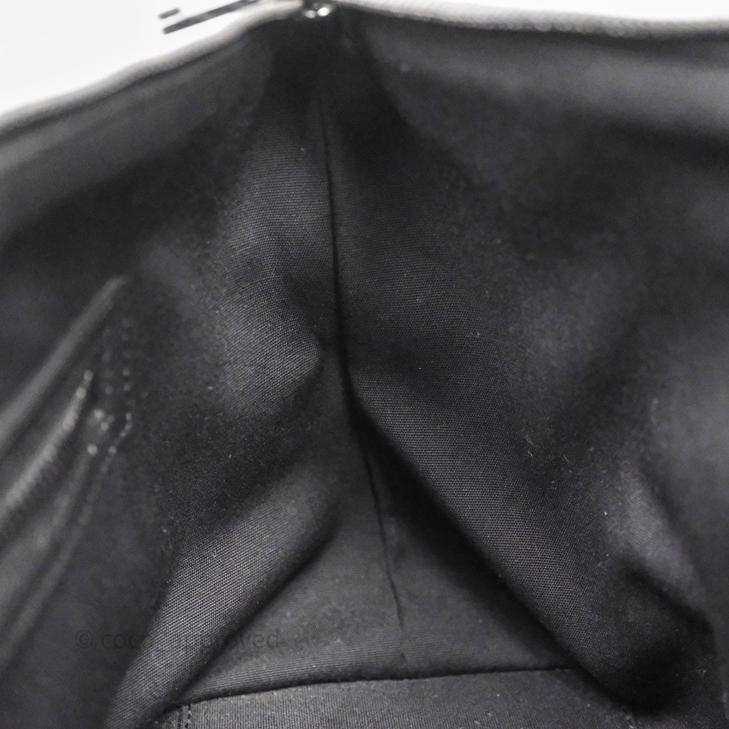 Christian Dior Oblique Jacquard Weekender Black Bag