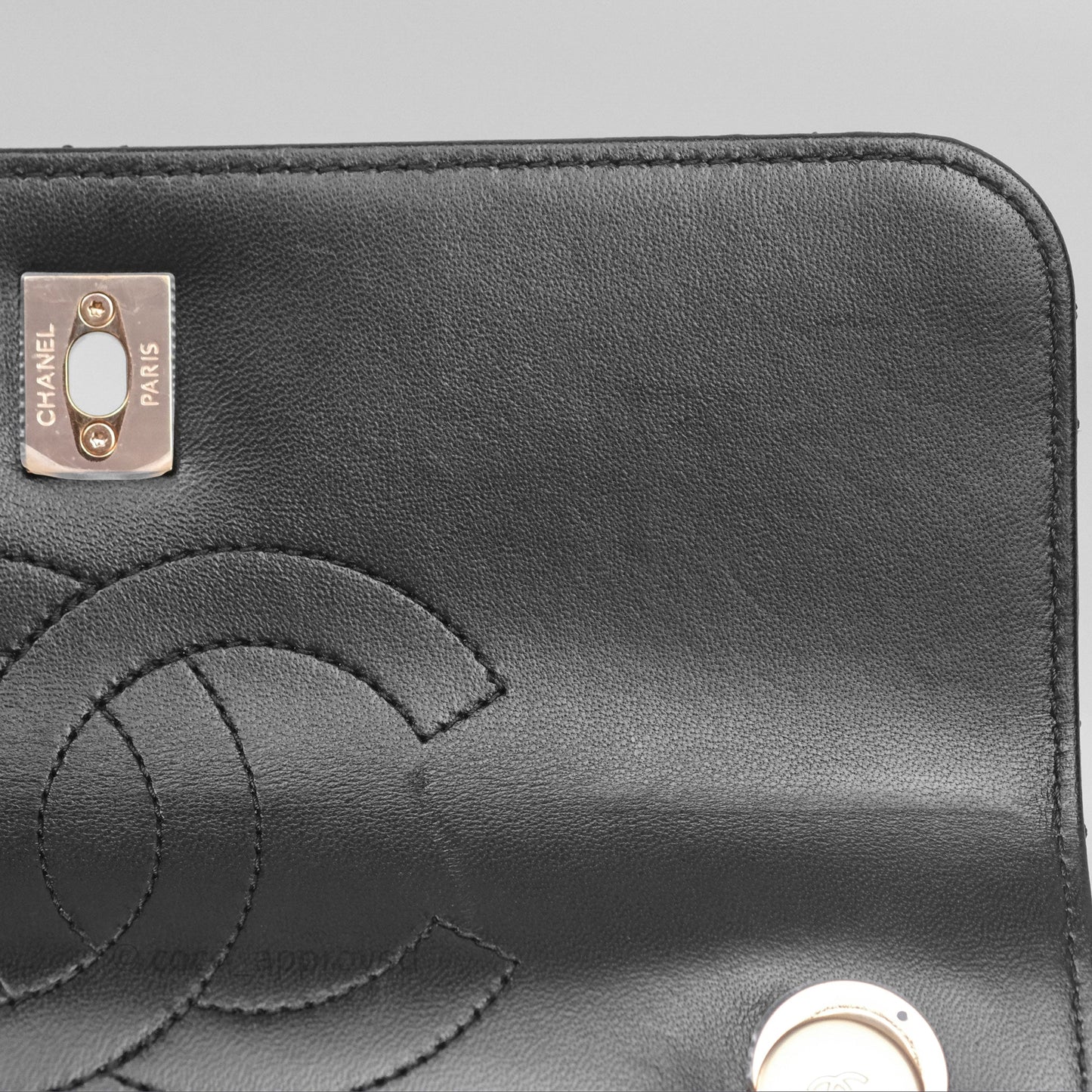 Chanel Trendy CC Small Black Lambskin Rose Gold Hardware