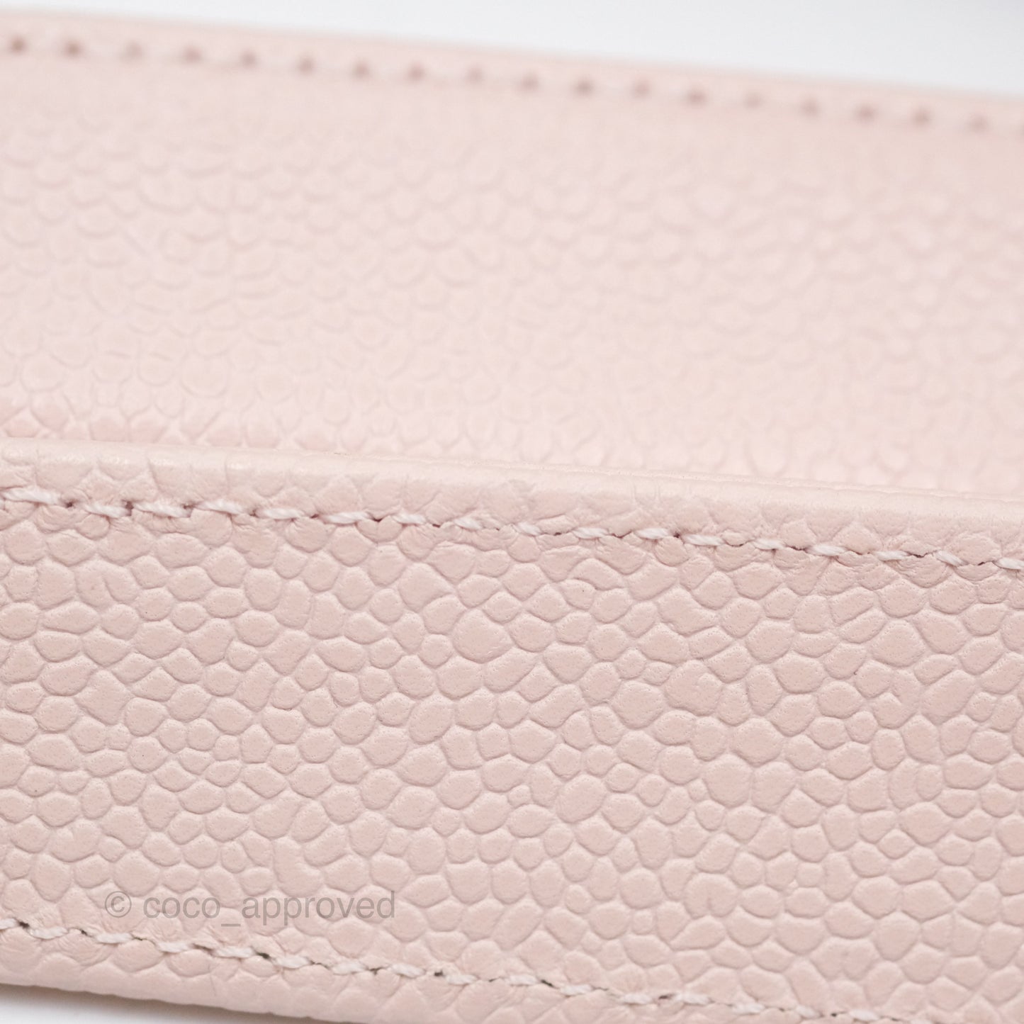 Chanel GST Pink Caviar Silver Hardware