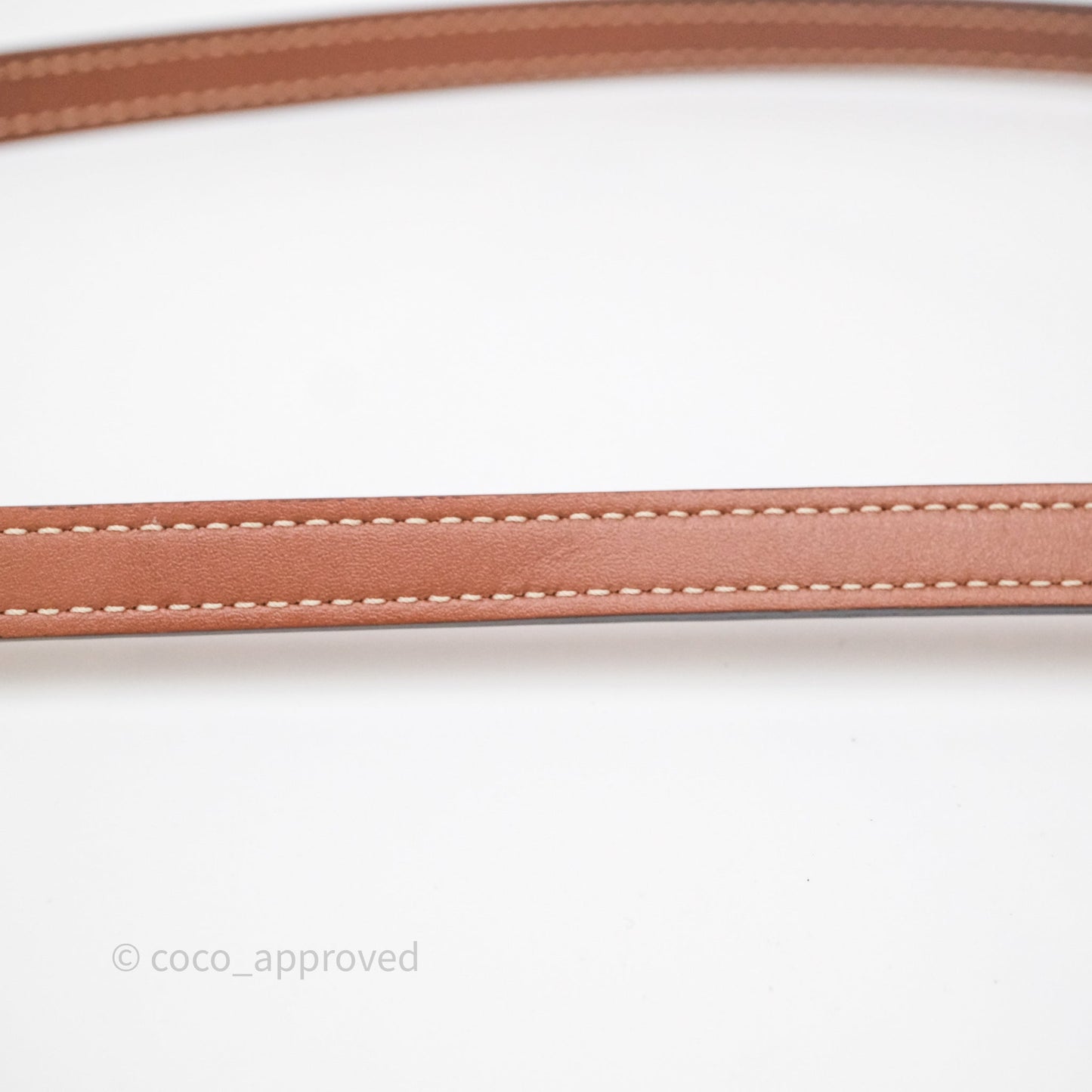 Celine Mini Vertical Cabas Bag Triomphe Canvas Tan Calfskin