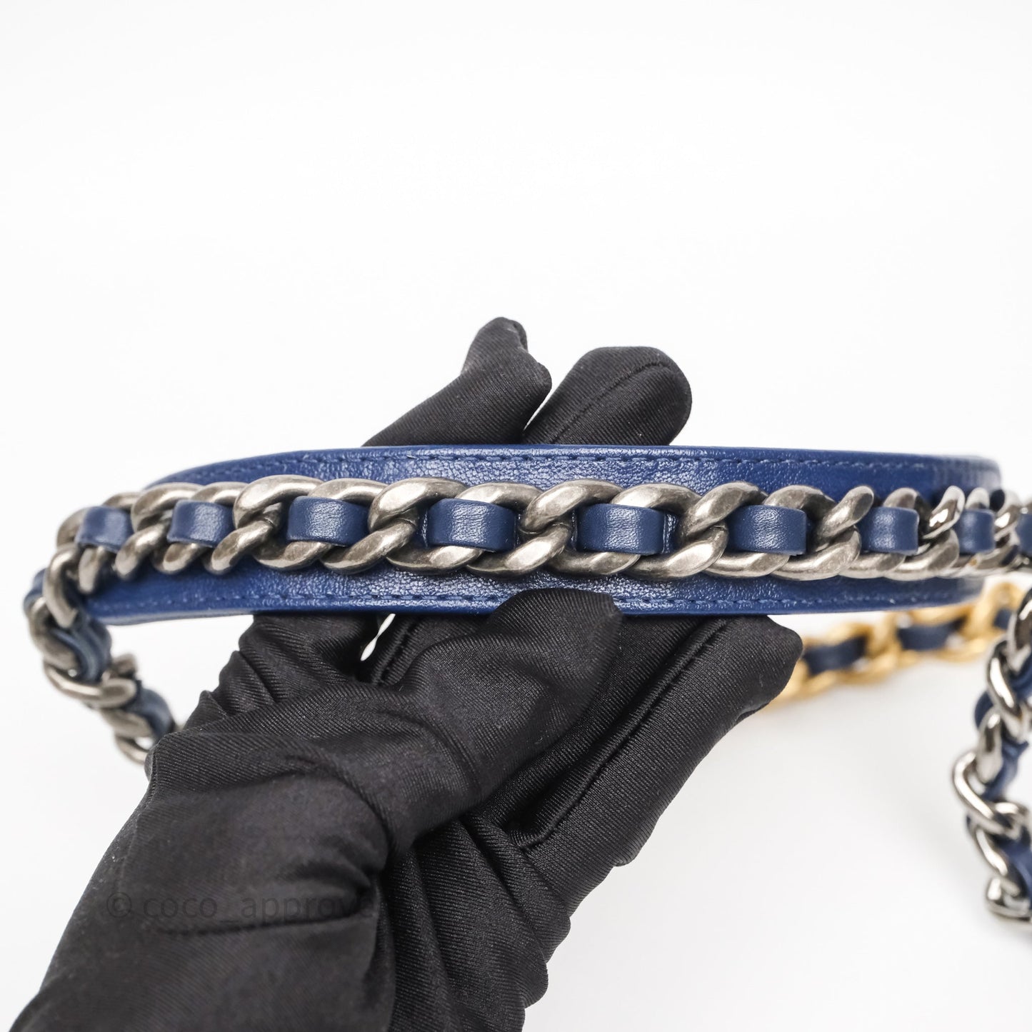 Chanel 19 Small Navy Mixed Hardware