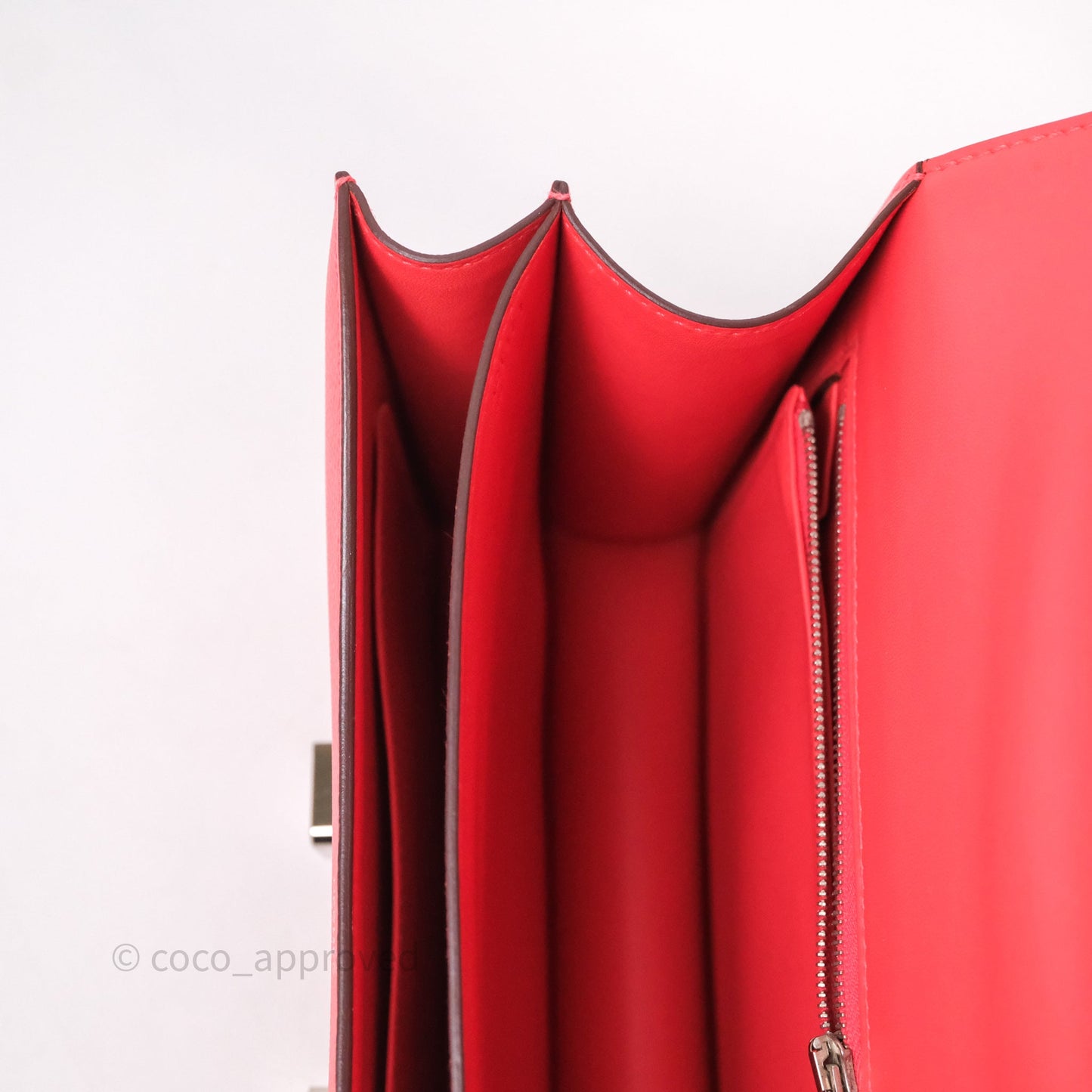 Hermès Constance 24 Rose Jaipur T5 Epsom Palladium Hardware