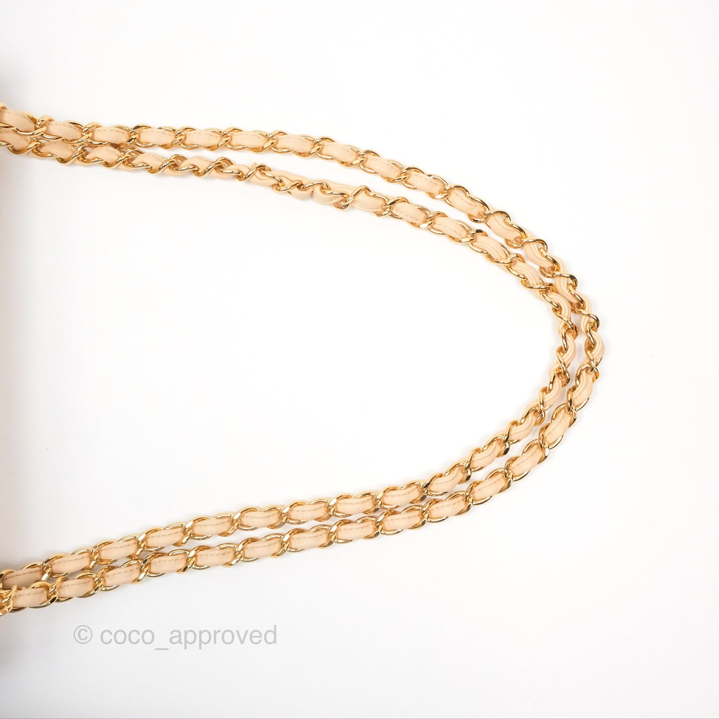 Chanel Jumbo Double Flap Beige Lambskin Gold Hardware⁣⁣