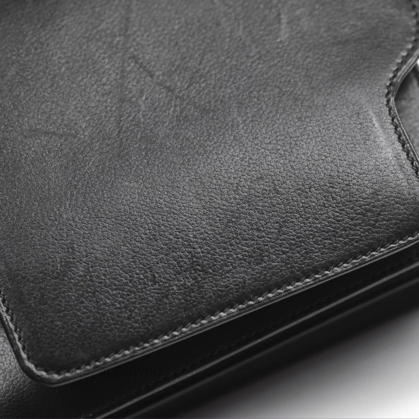 Hermès Roulis Mini 18 Noir 89 Veau Evergrain Gold Hardware