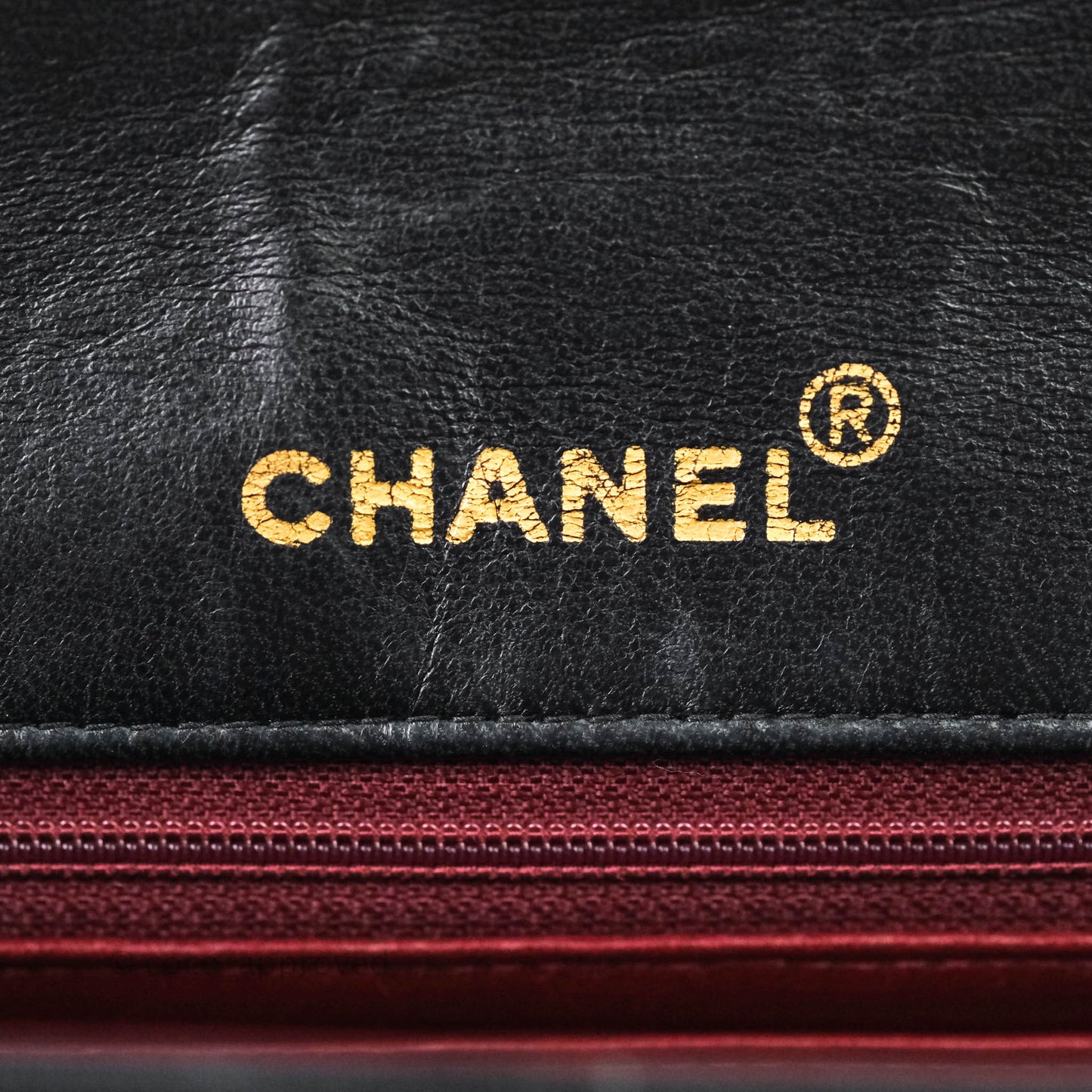 Chanel Black Quilted Lambskin Small Vintage Classic Diana Flap Bag