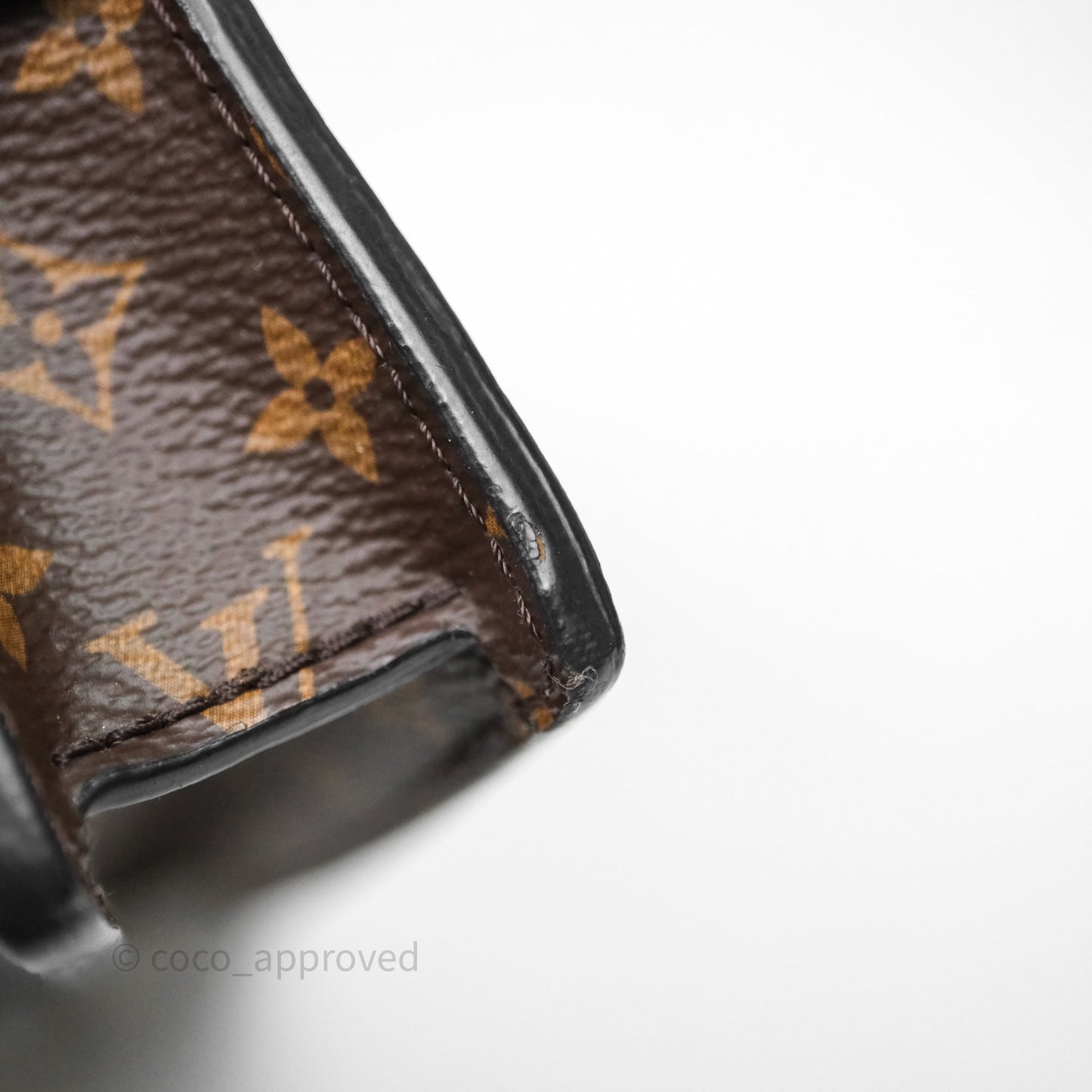 Louis Vuitton Monogram Reverse Trunk Clutch Bag