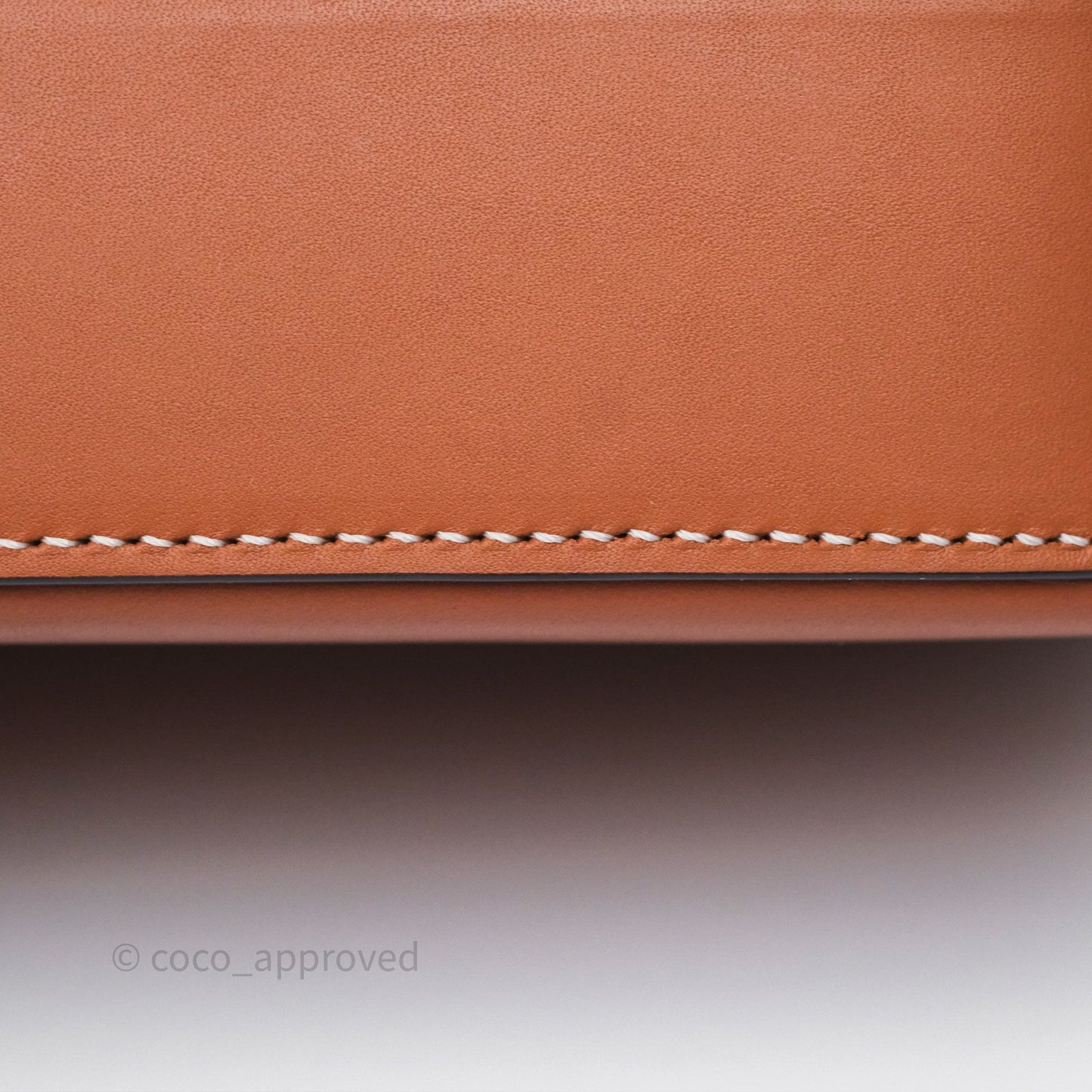 Celine Triomphe Shoulder Bag Tan Calfskin