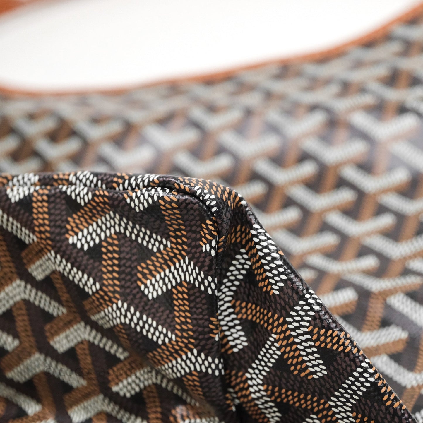 Goyard Bohème Hobo Bag Black & Tan