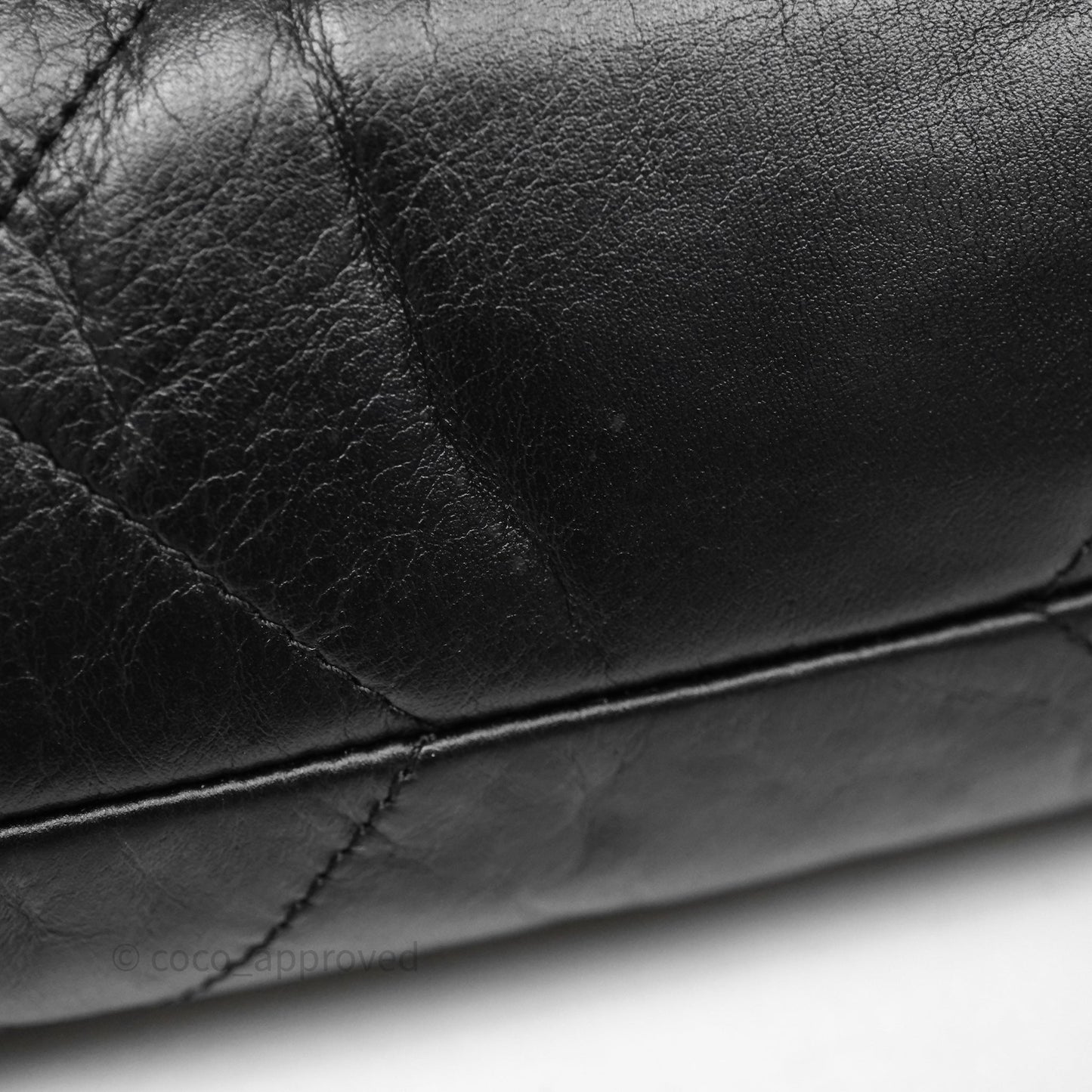 Chanel 22 Small Black Calfskin Aged Gold Hardware