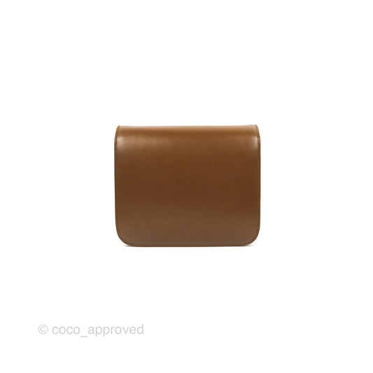 Celine Teen Classic Box Flap Caramel Box Calfskin